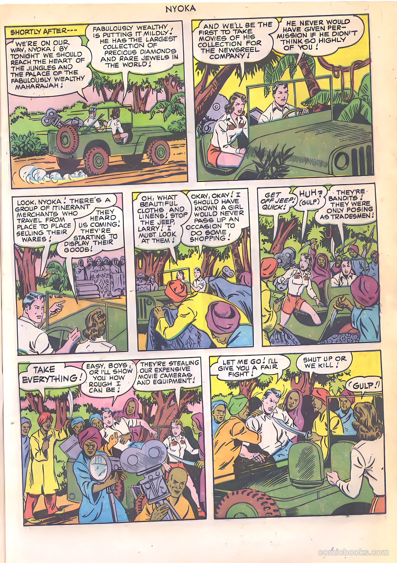 Nyoka the Jungle Girl #49 (1950) — page 5 of 52