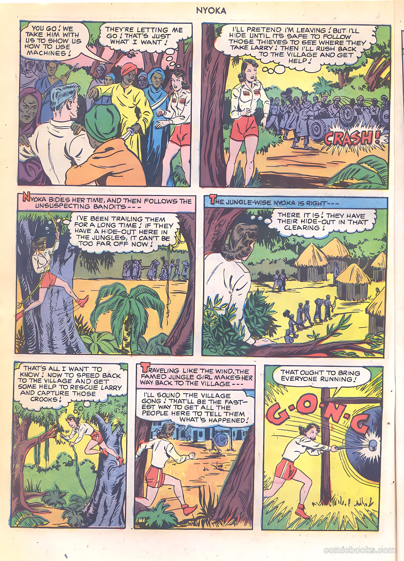Nyoka the Jungle Girl #49 (1950) — page 6 of 52
