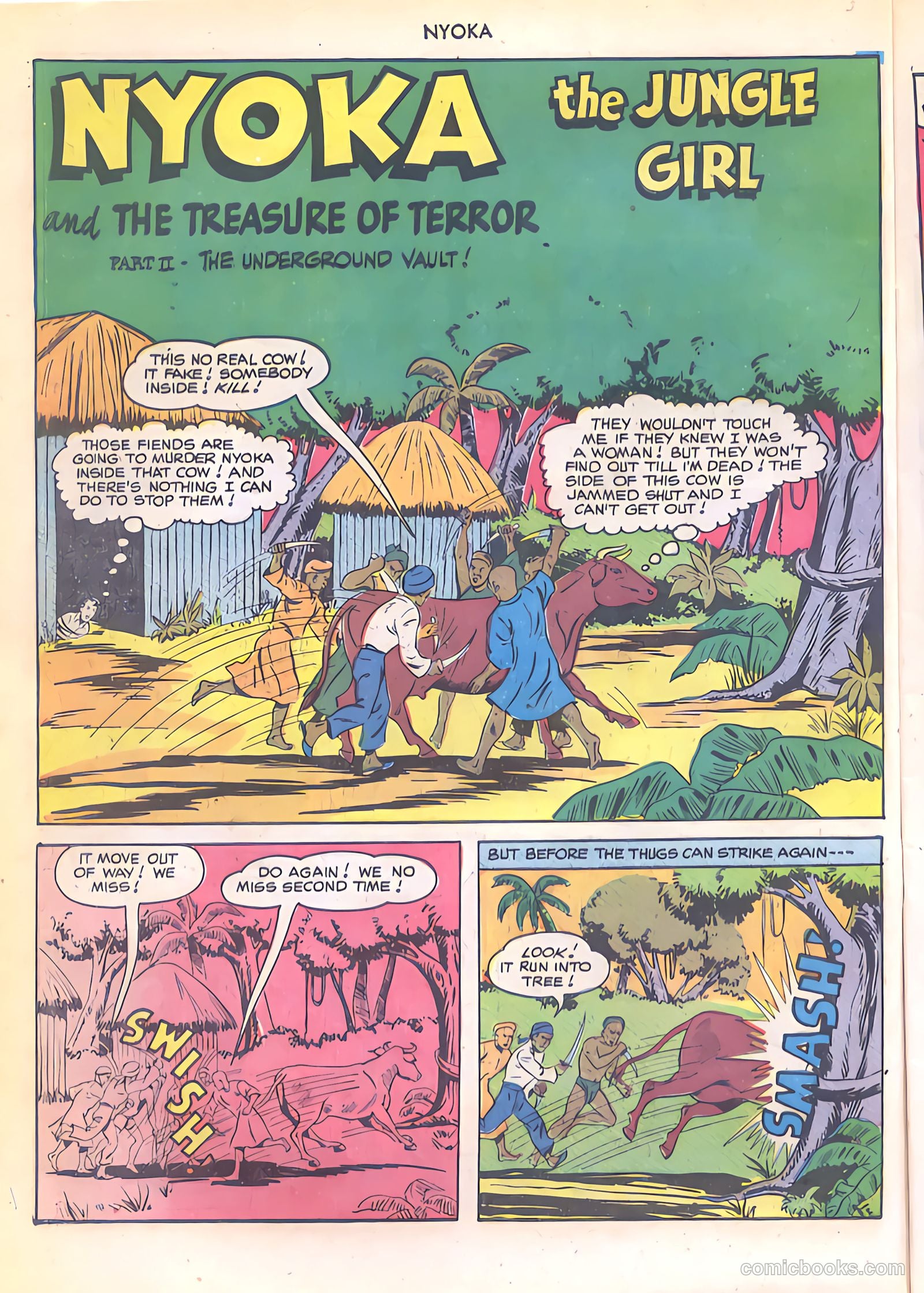 Nyoka the Jungle Girl #49 (1950) — page 10 of 52