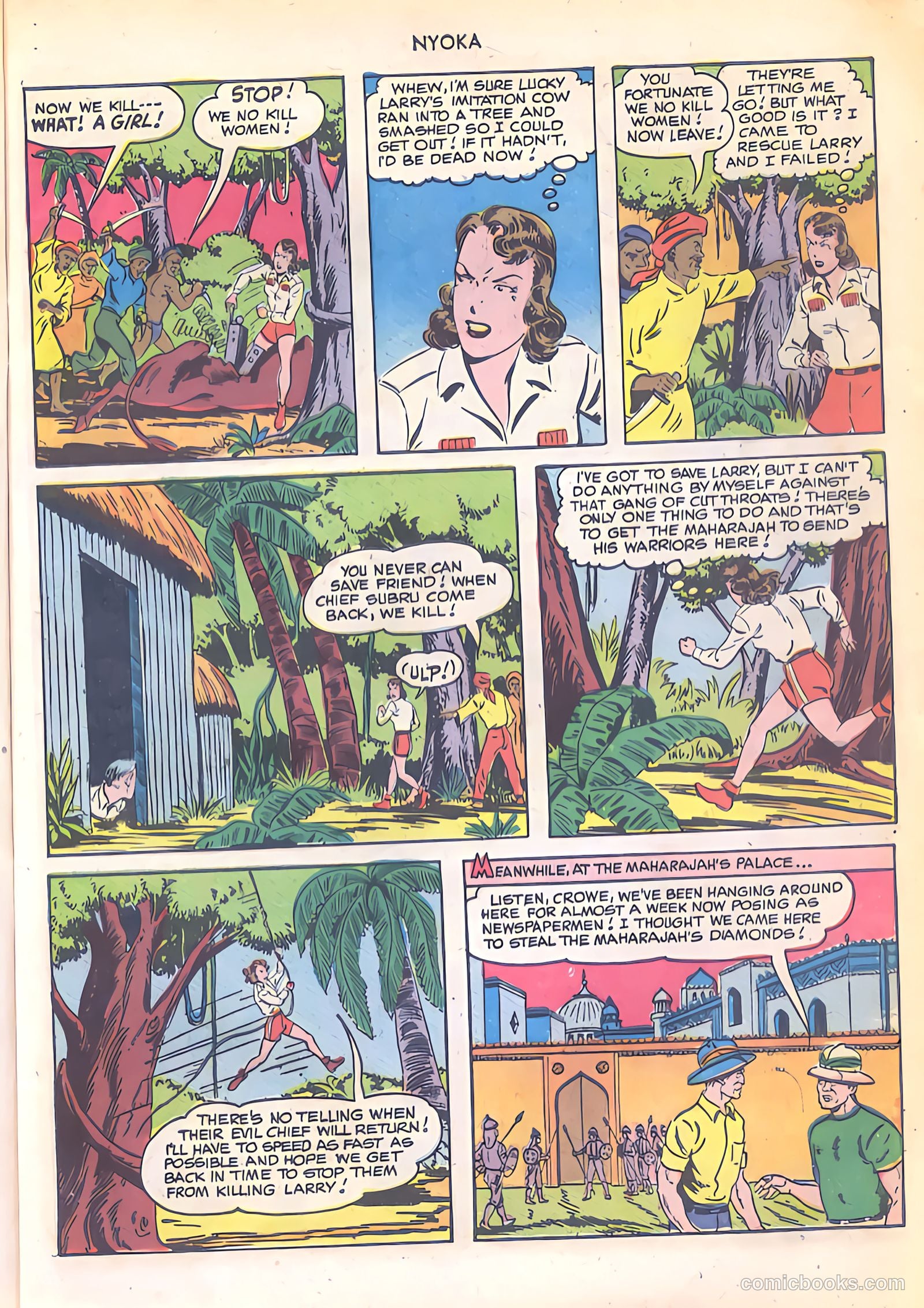 Nyoka the Jungle Girl #49 (1950) — page 11 of 52