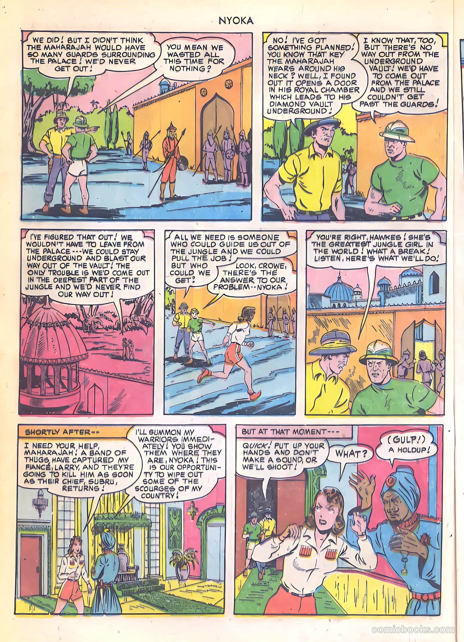 Nyoka the Jungle Girl #49 (1950) — page 12 of 52