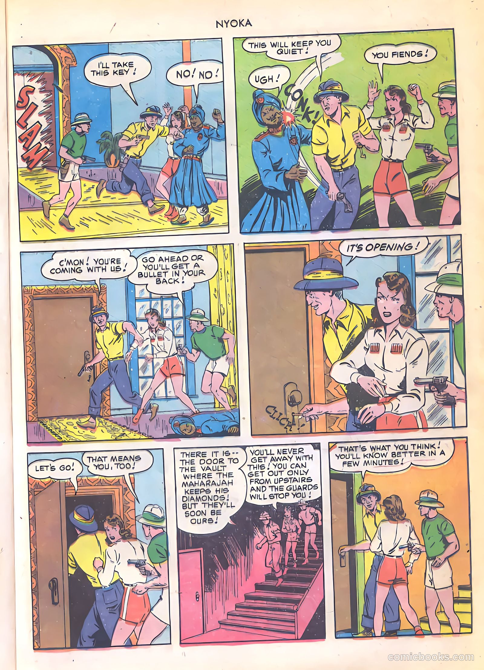 Nyoka the Jungle Girl #49 (1950) — page 13 of 52