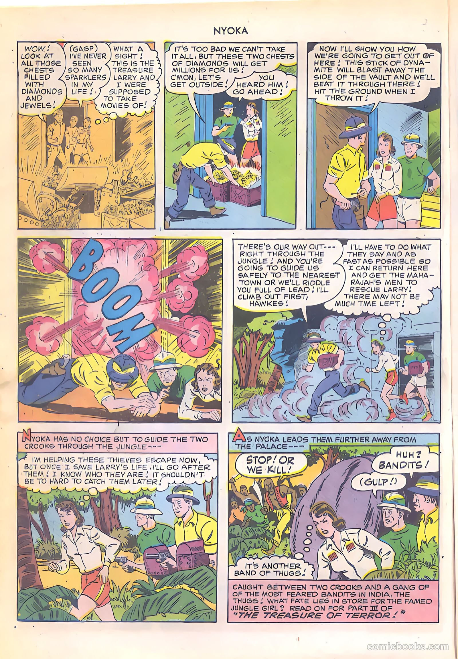 Nyoka the Jungle Girl #49 (1950) — page 14 of 52