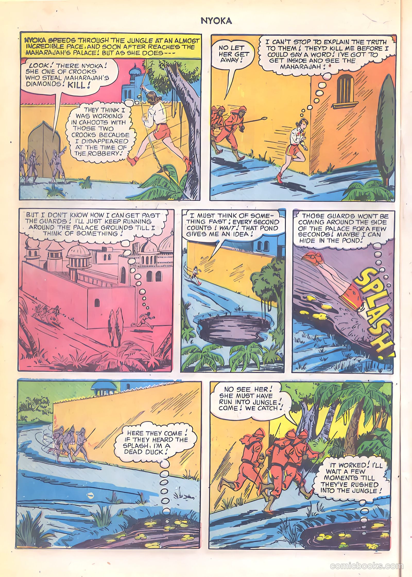 Nyoka the Jungle Girl #49 (1950) — page 18 of 52