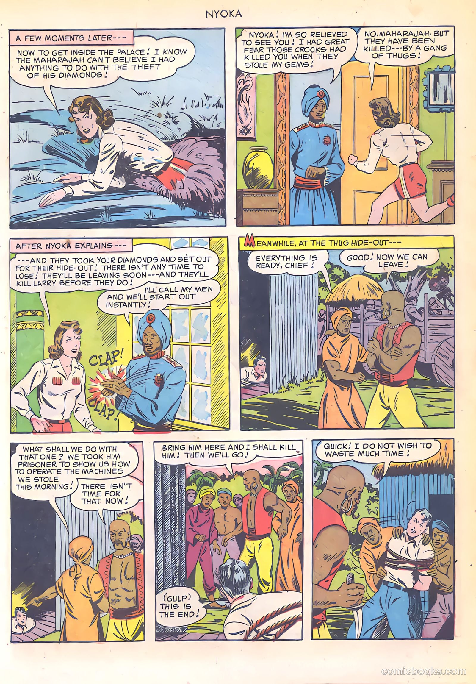 Nyoka the Jungle Girl #49 (1950) — page 19 of 52