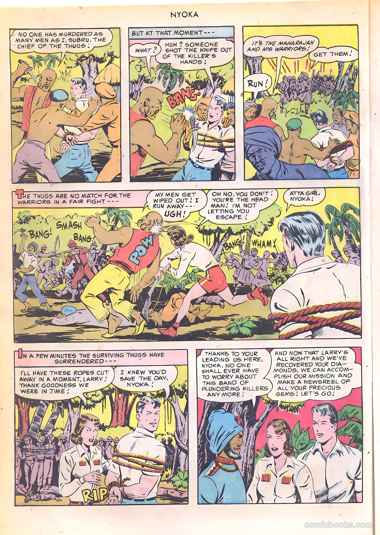 Nyoka the Jungle Girl #49 (1950) — page 20 of 52