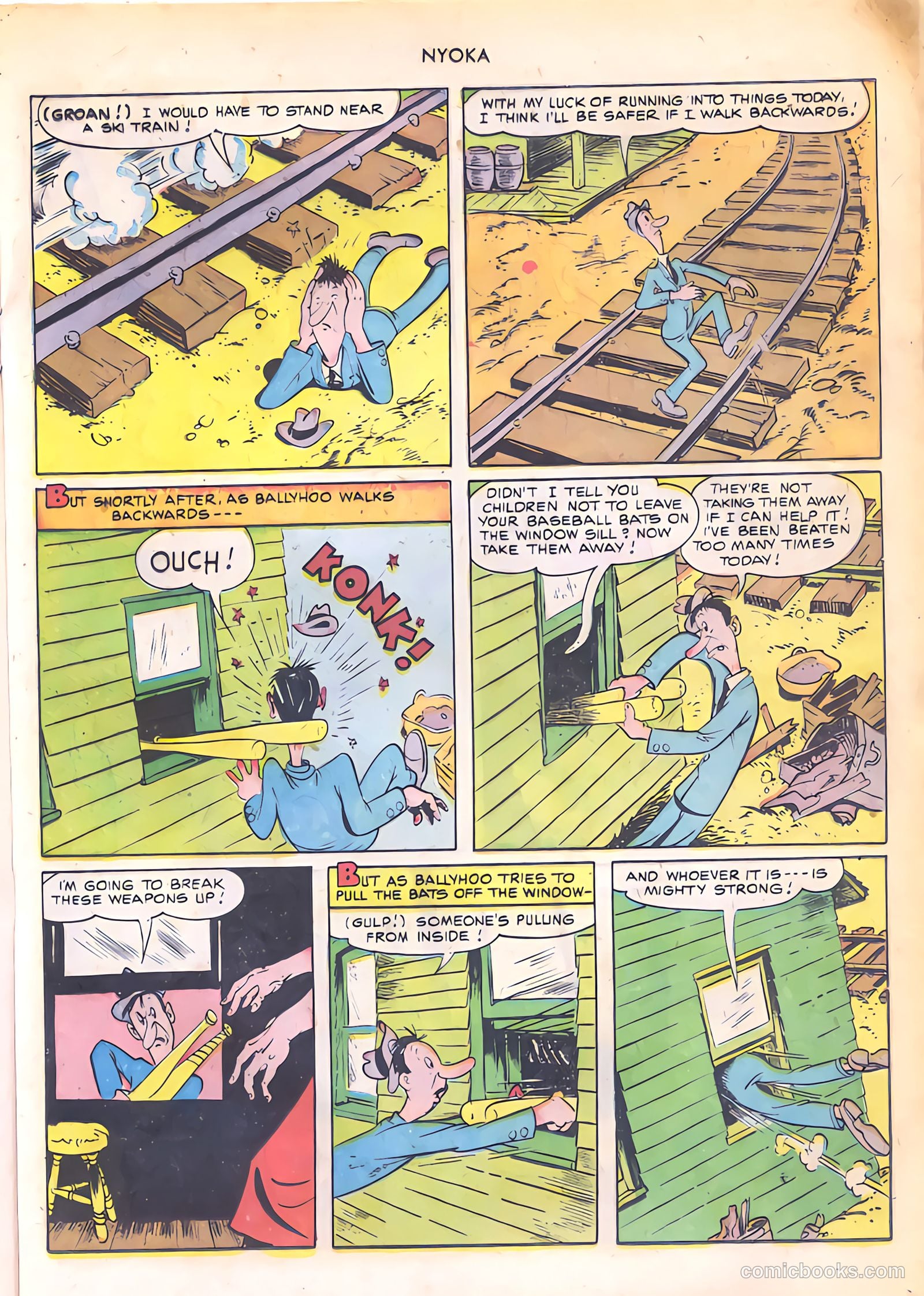 Nyoka the Jungle Girl #49 (1950) — page 25 of 52