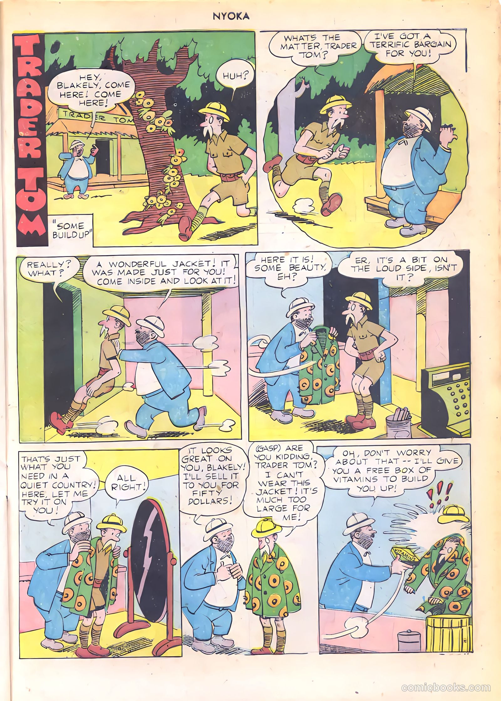 Nyoka the Jungle Girl #49 (1950) — page 33 of 52