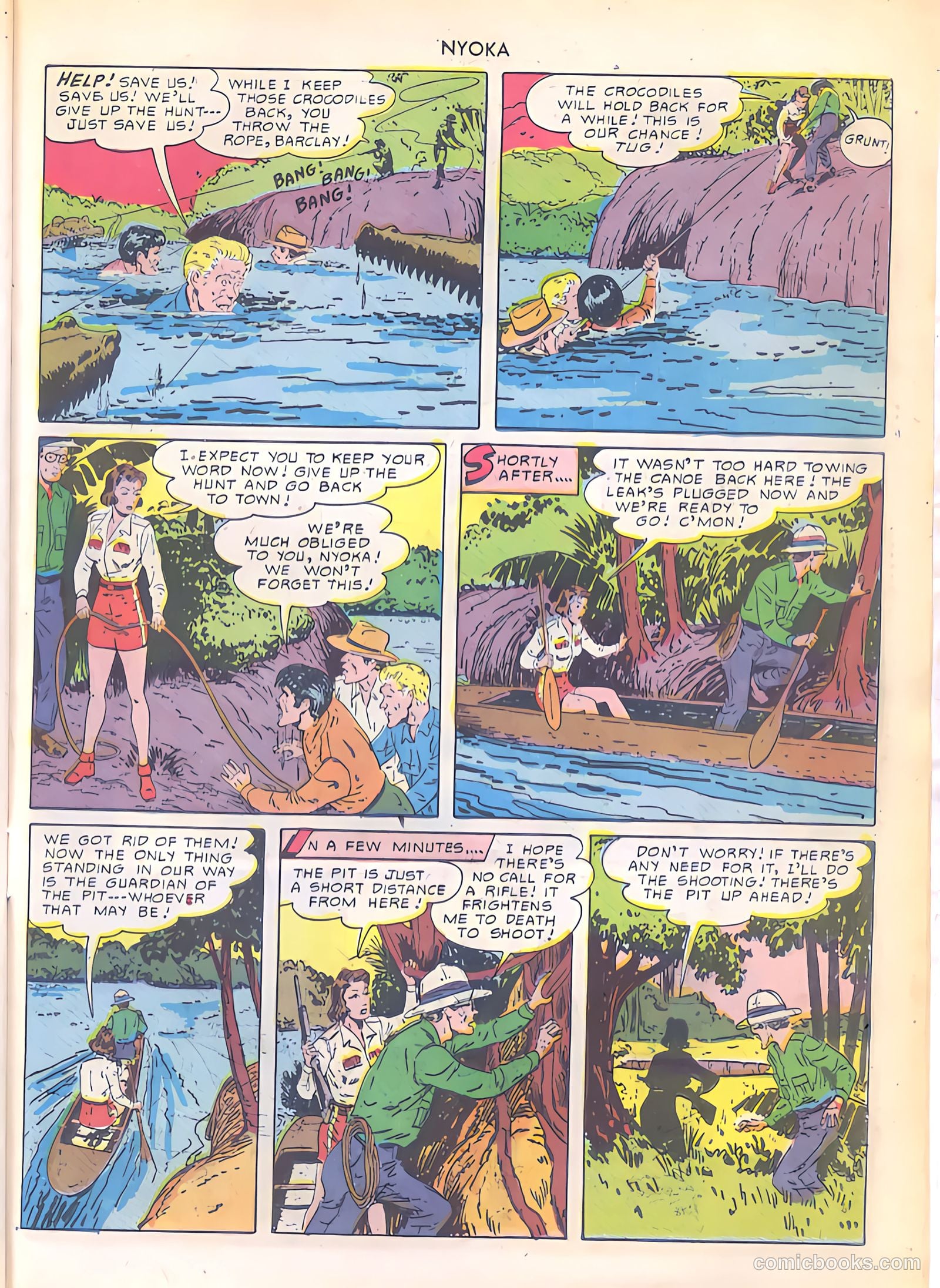 Nyoka the Jungle Girl #49 (1950) — page 39 of 52