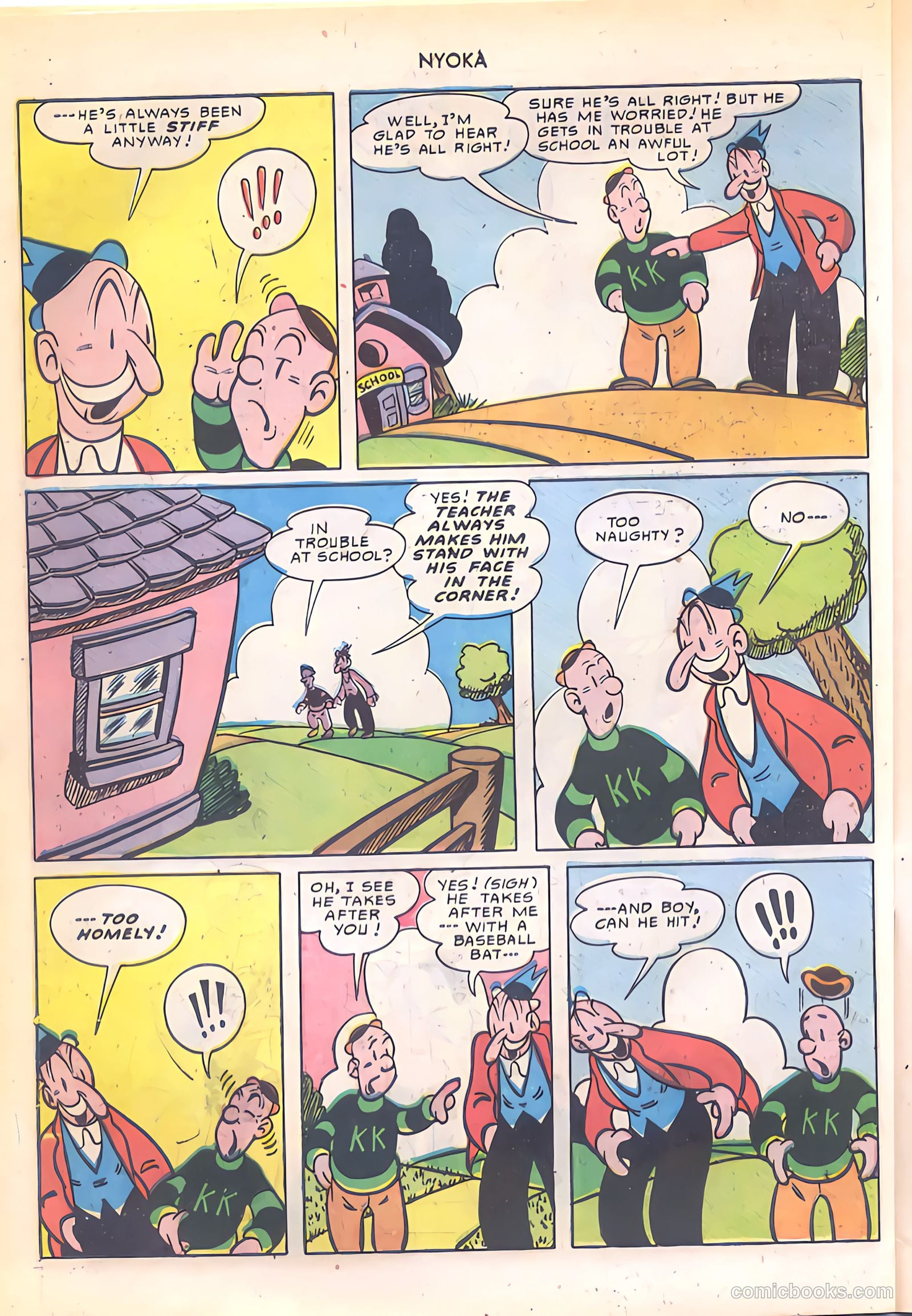 Nyoka the Jungle Girl #49 (1950) — page 42 of 52