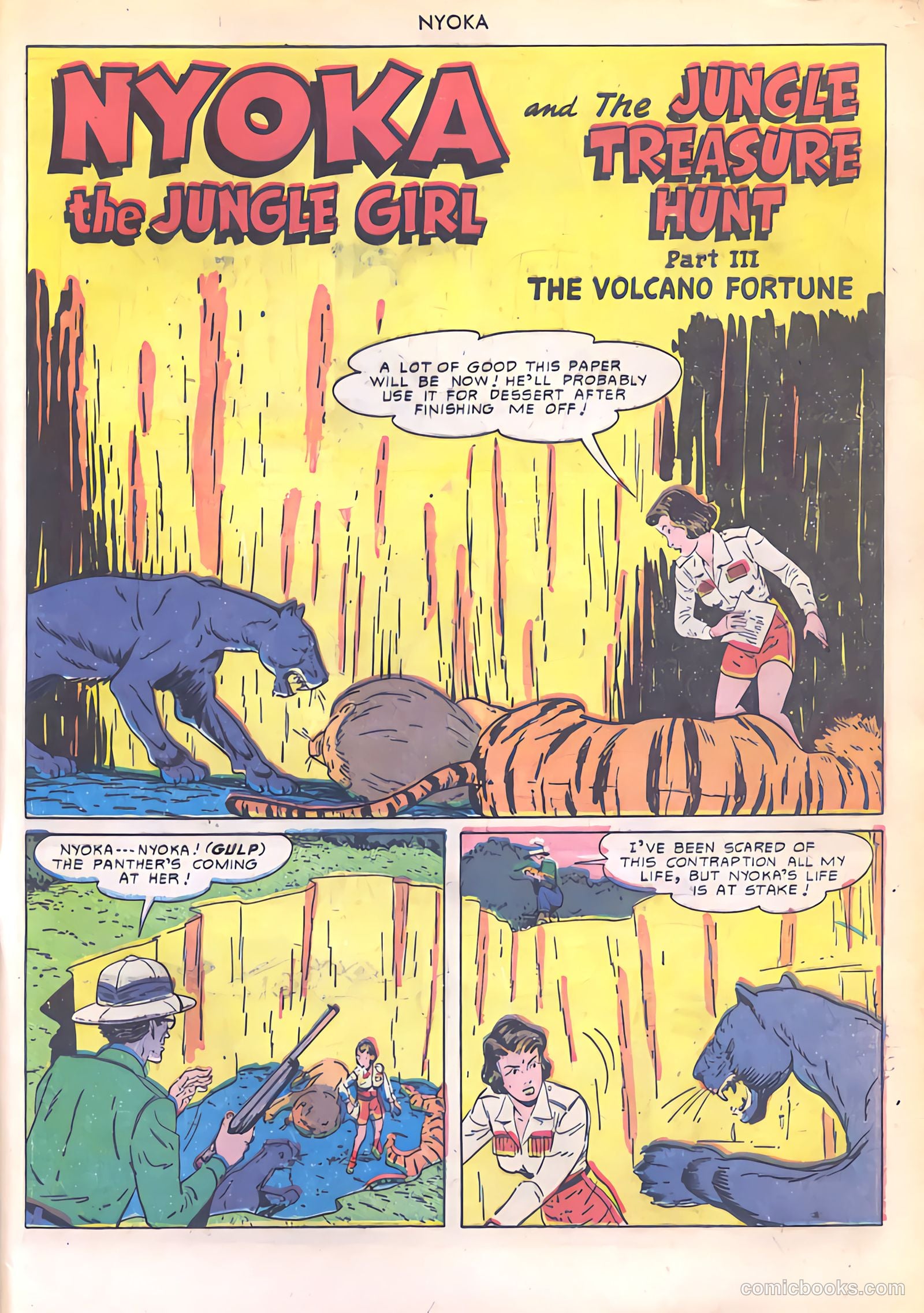 Nyoka the Jungle Girl #49 (1950) — page 45 of 52