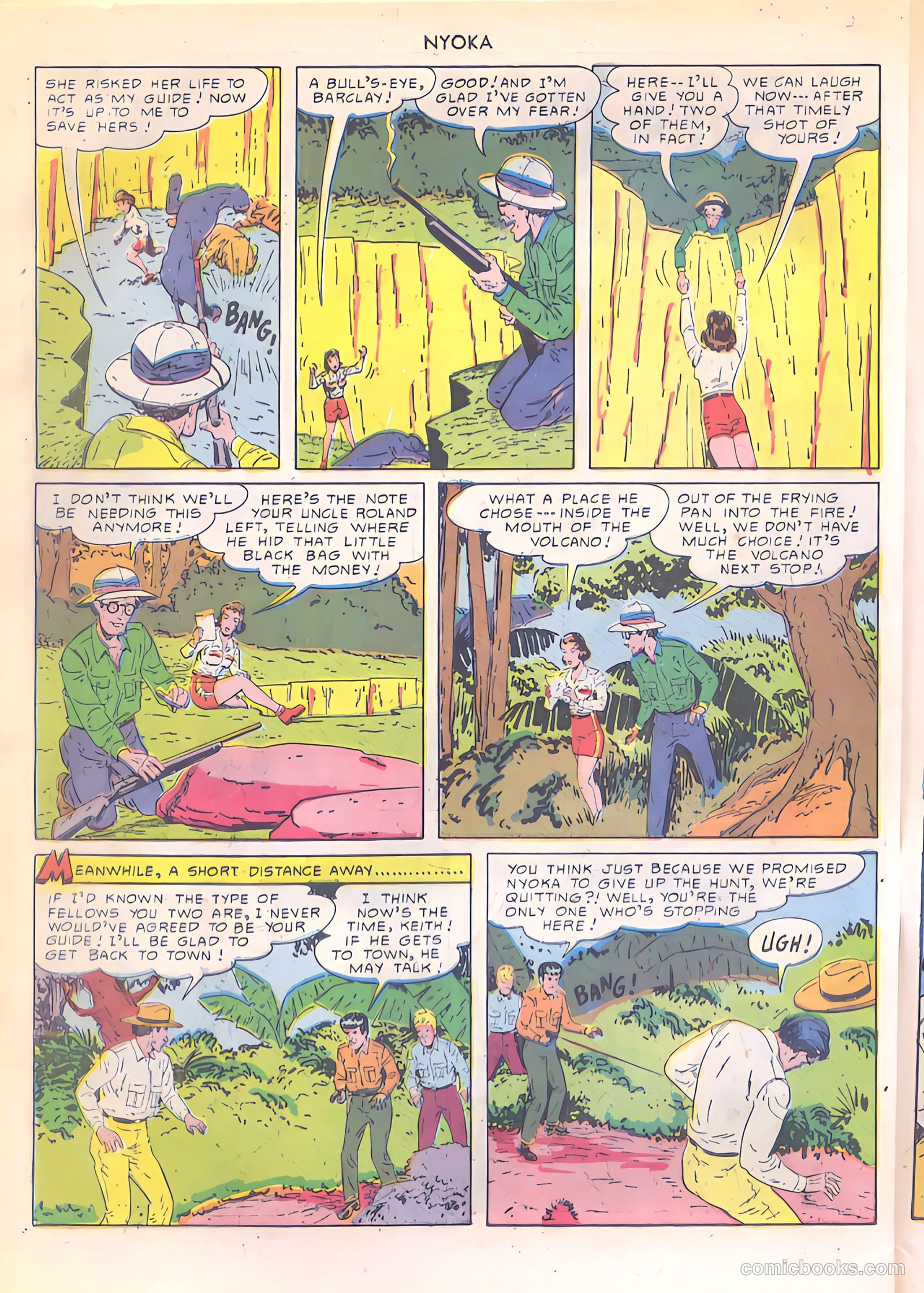 Nyoka the Jungle Girl #49 (1950) — page 46 of 52
