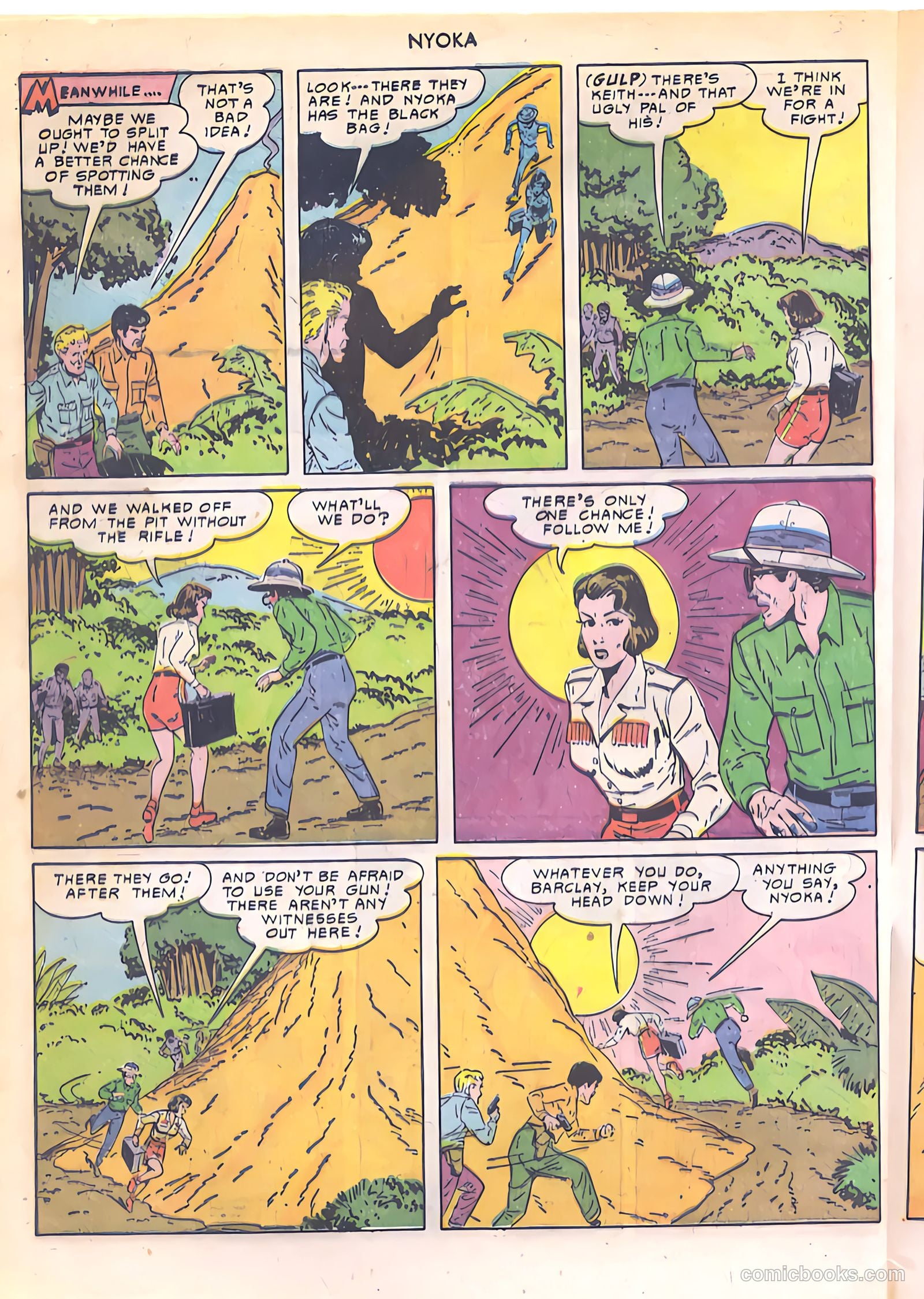 Nyoka the Jungle Girl #49 (1950) — page 48 of 52