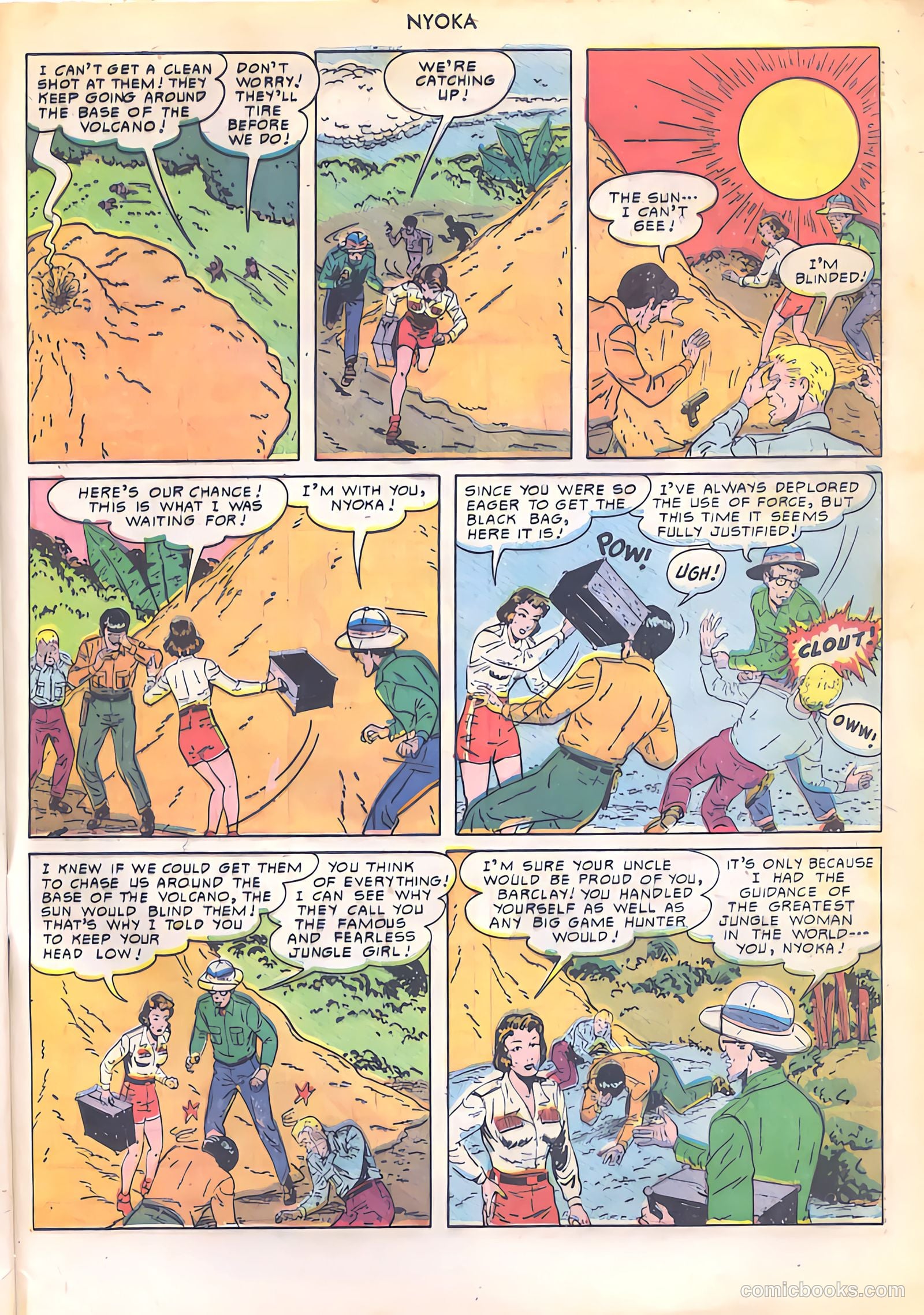Nyoka the Jungle Girl #49 (1950) — page 49 of 52