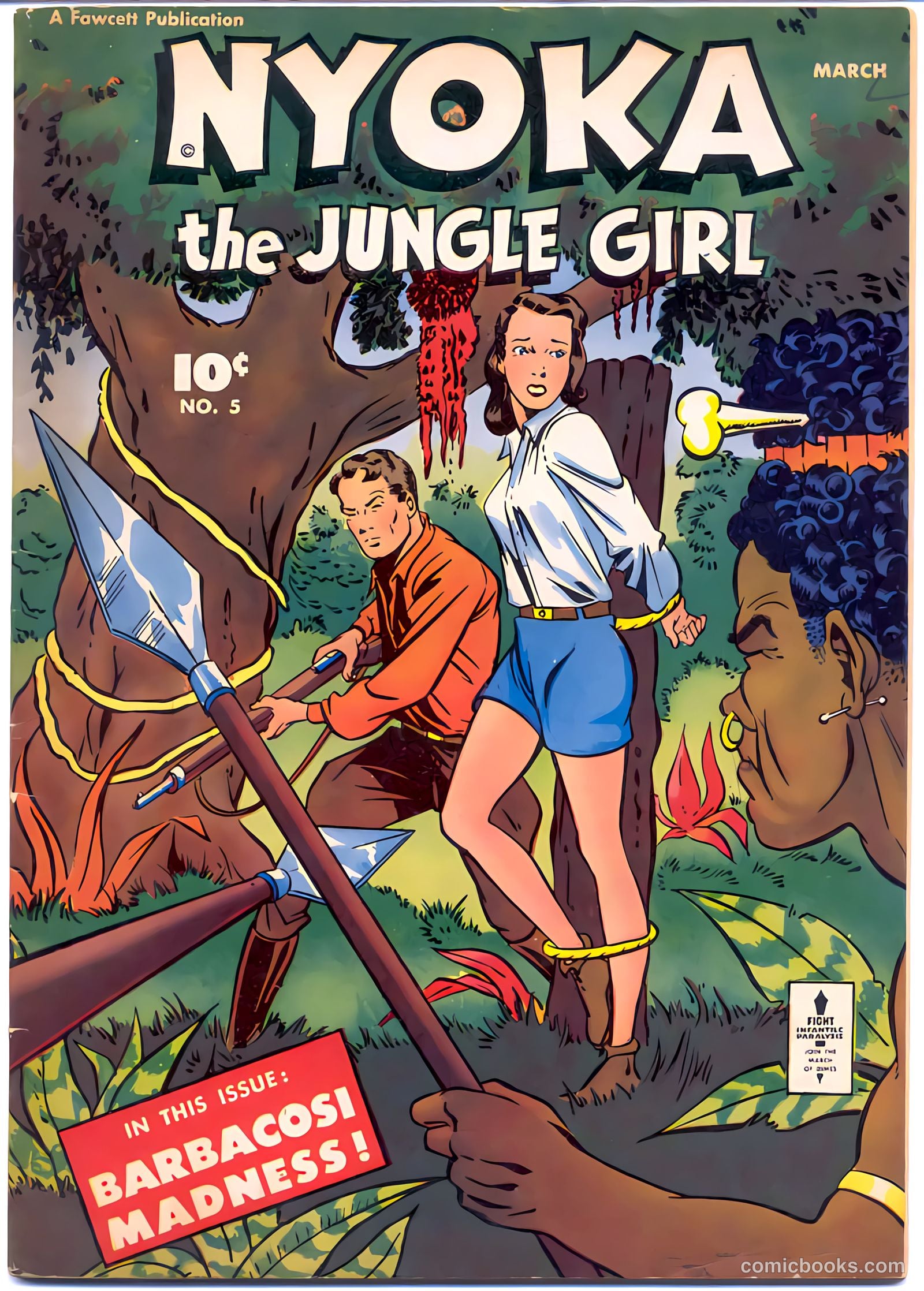Nyoka the Jungle Girl #5