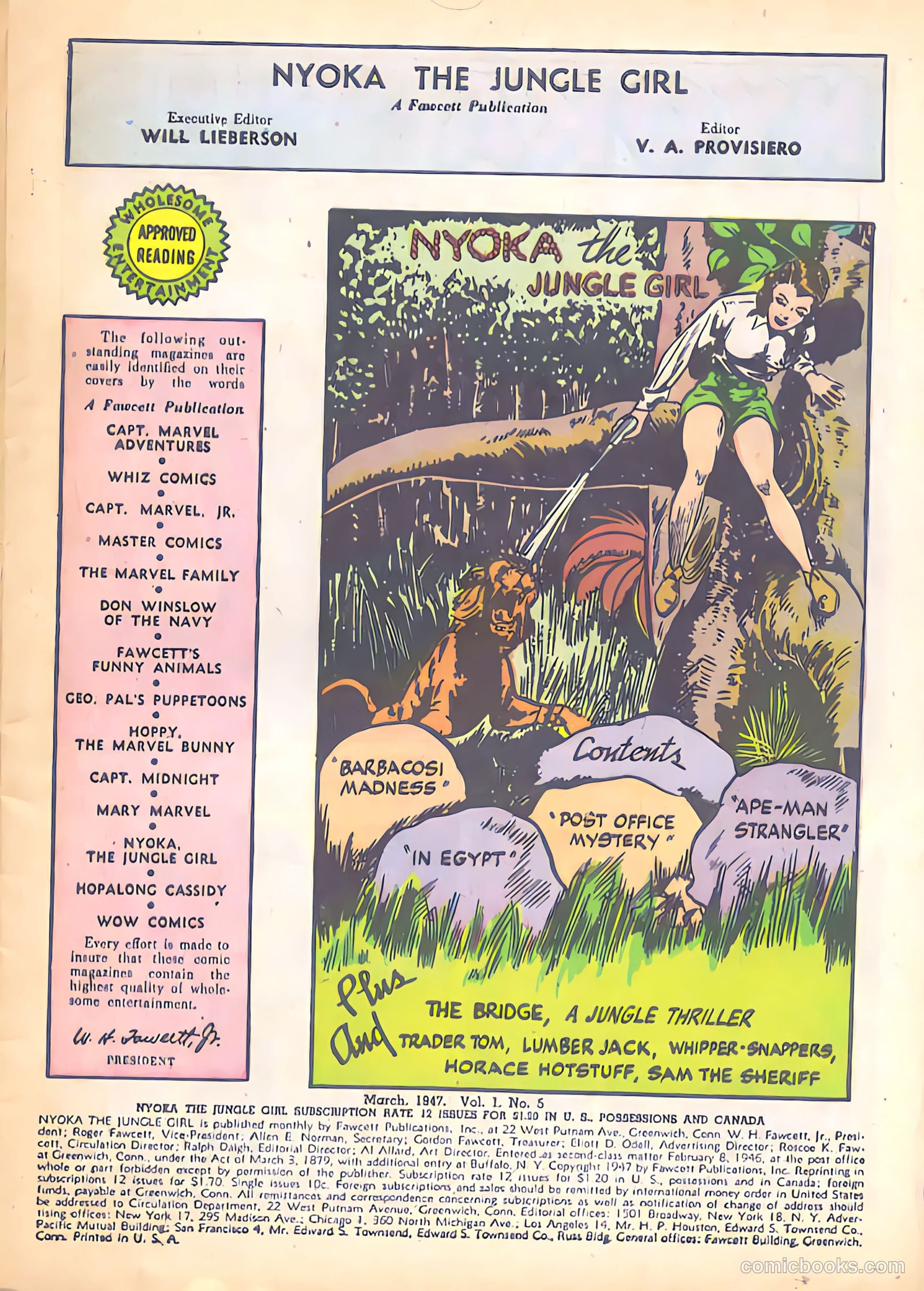 Nyoka the Jungle Girl #5 (1947) — page 3 of 52