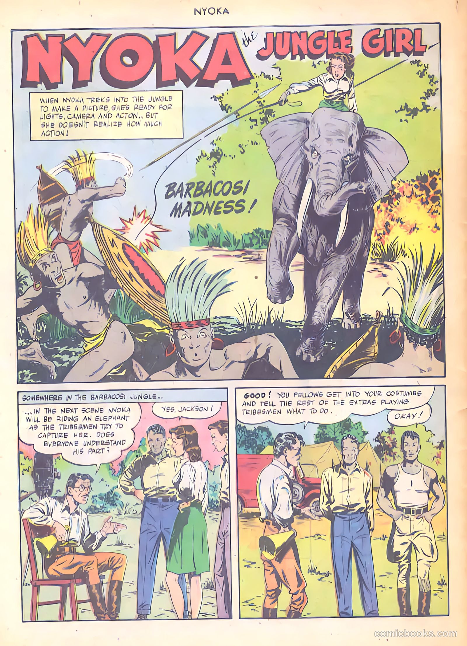 Nyoka the Jungle Girl #5 (1947) — page 4 of 52