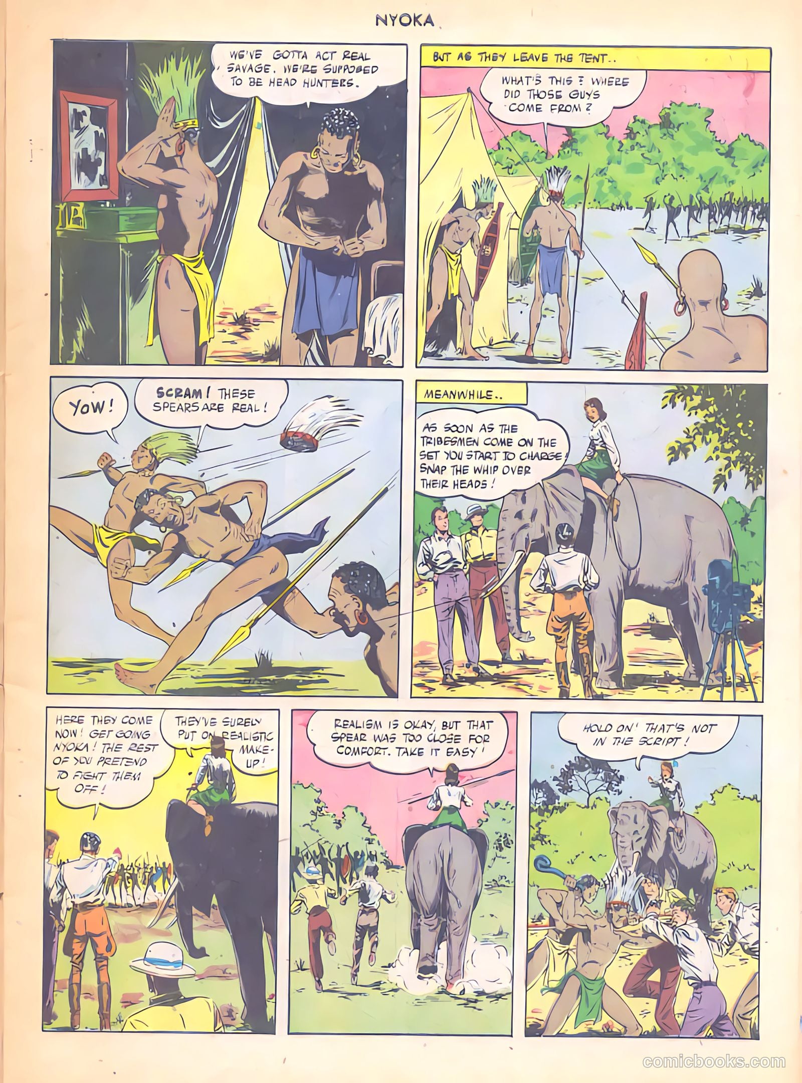 Nyoka the Jungle Girl #5 (1947) — page 5 of 52