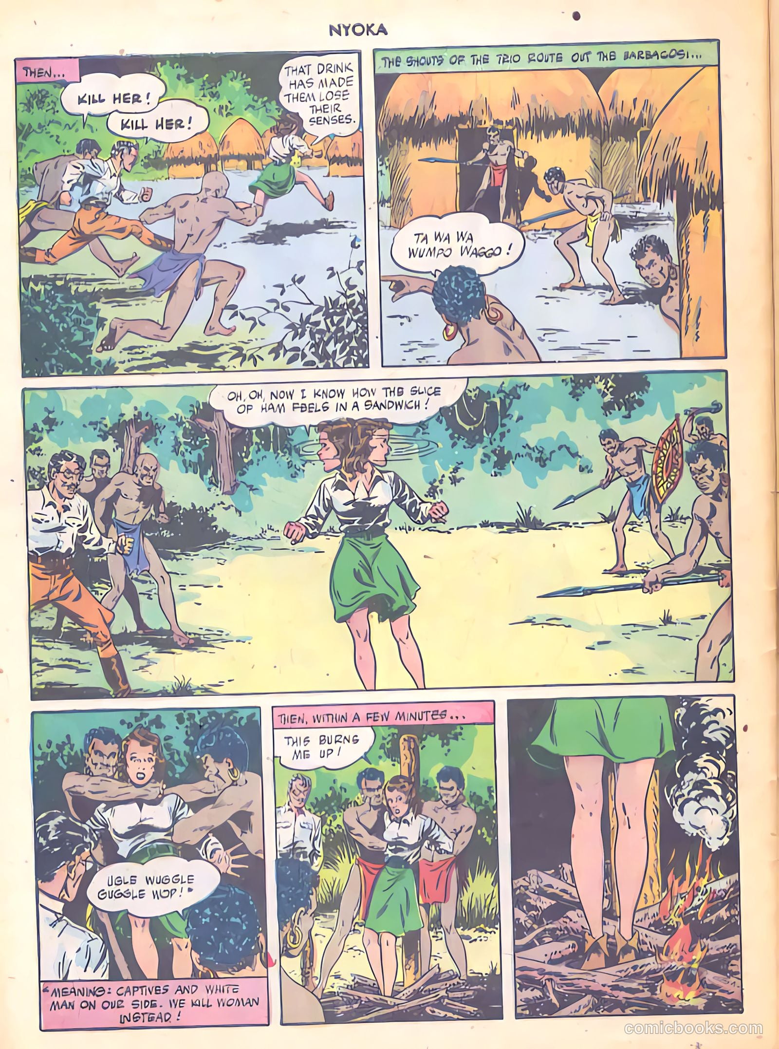 Nyoka the Jungle Girl #5 (1947) — page 10 of 52
