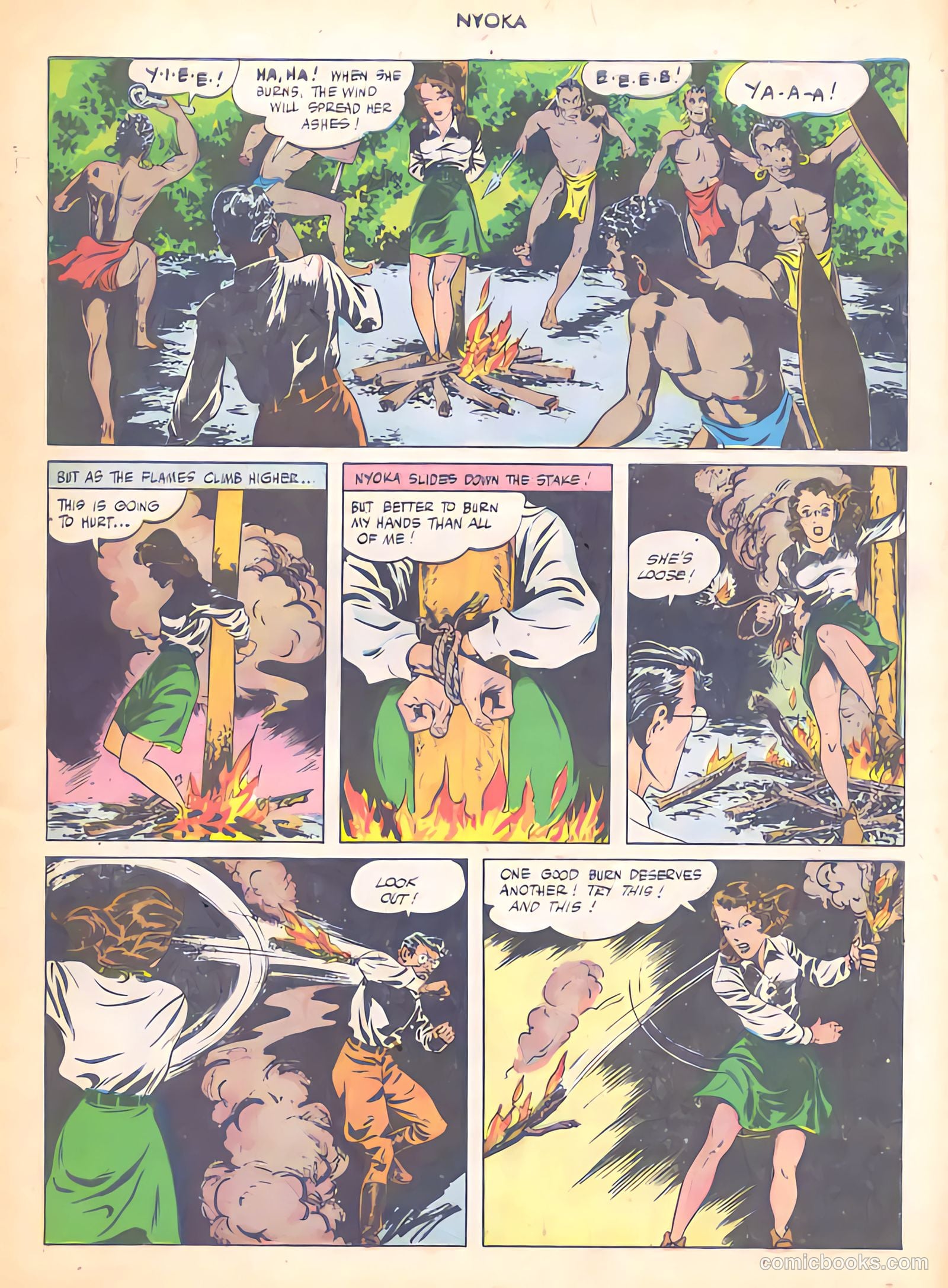 Nyoka the Jungle Girl #5 (1947) — page 11 of 52
