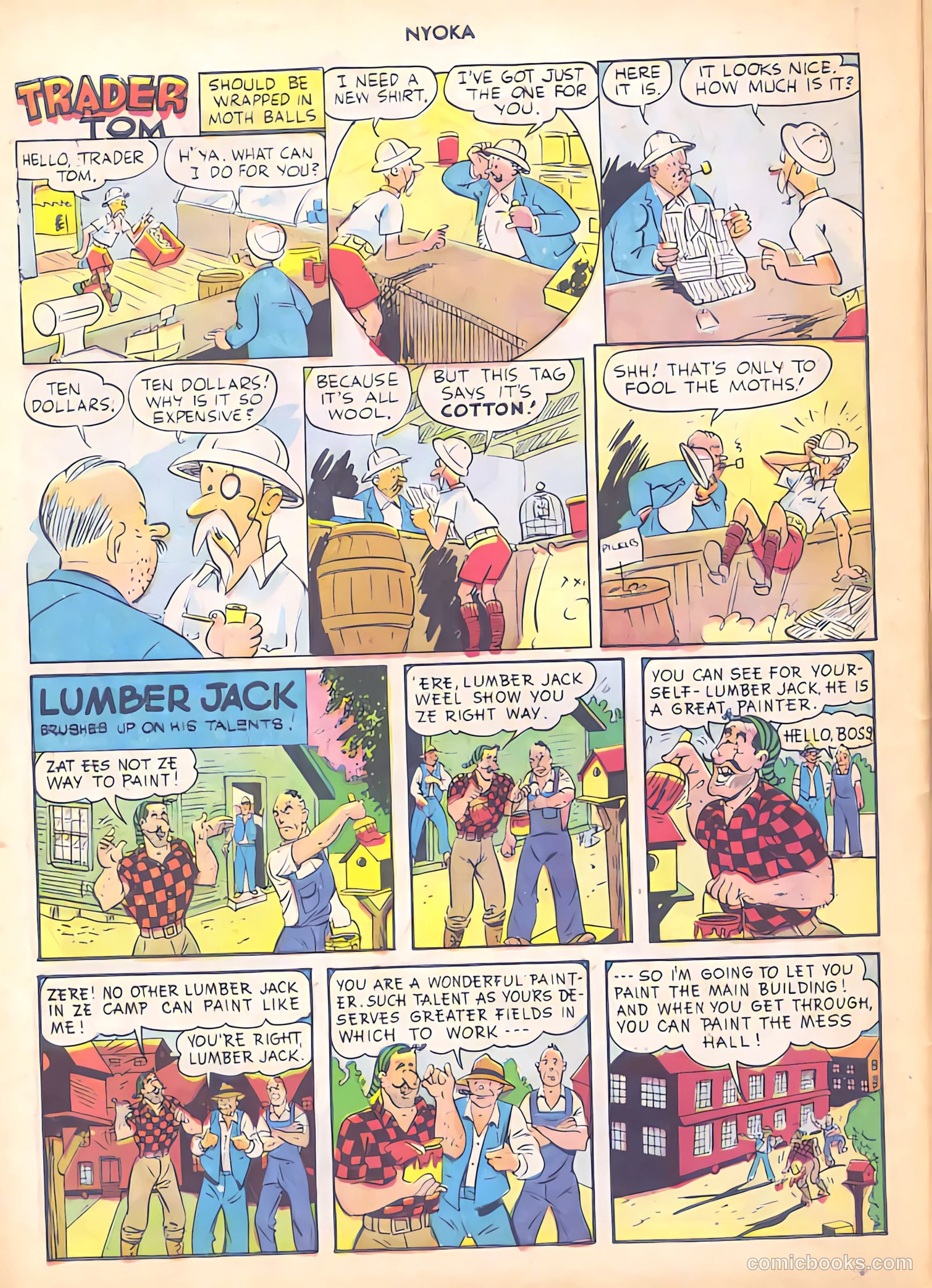 Nyoka the Jungle Girl #5 (1947) — page 14 of 52