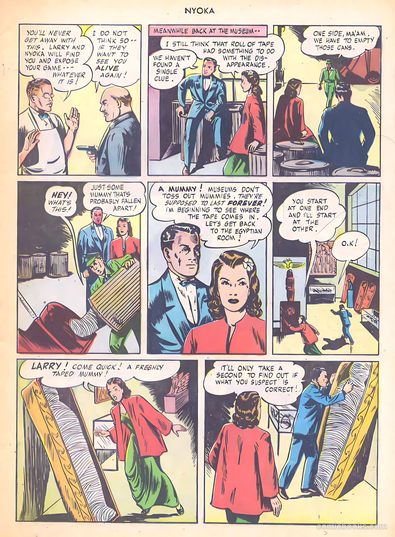 Nyoka the Jungle Girl #5 (1947) — page 17 of 52