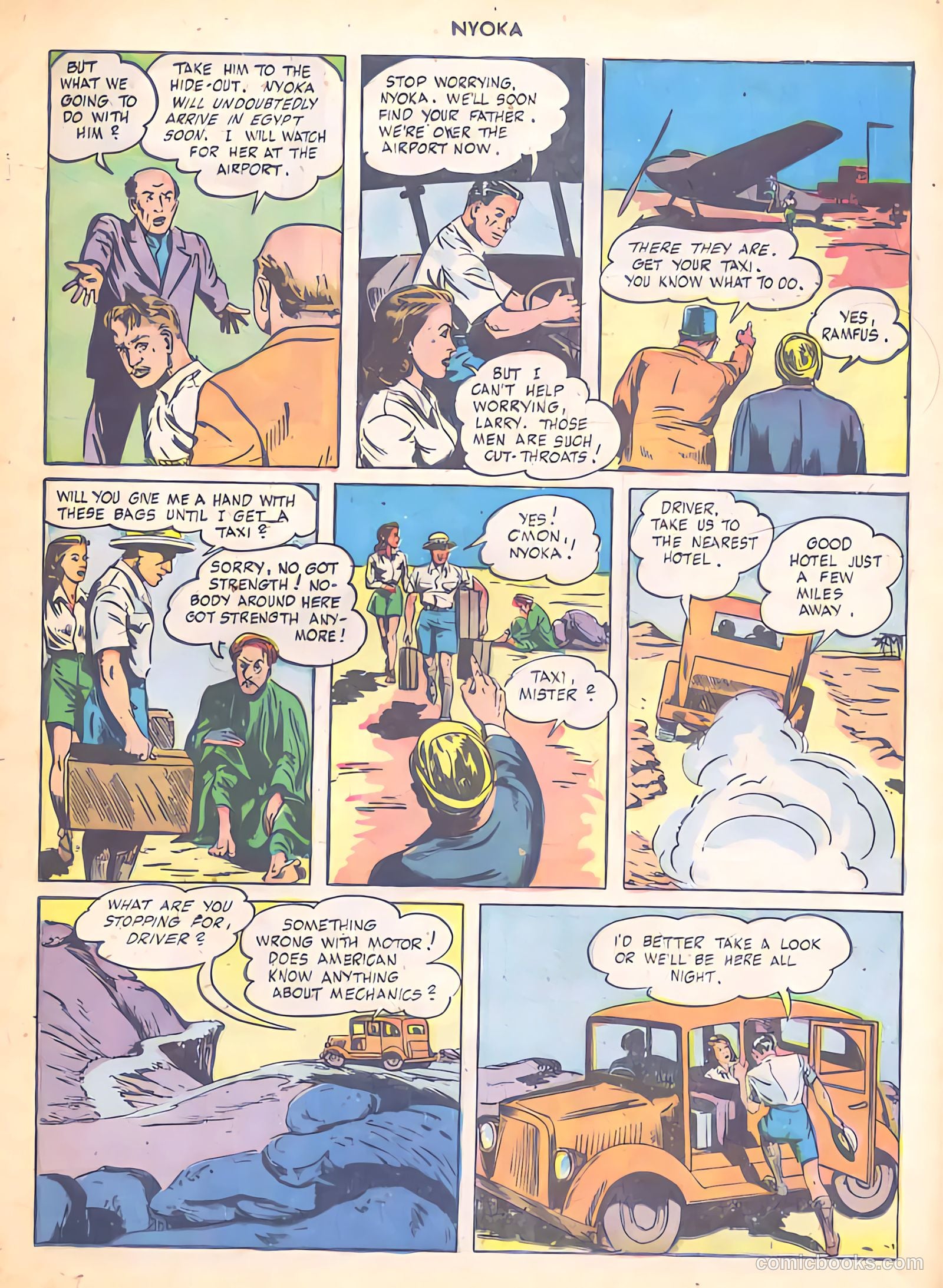 Nyoka the Jungle Girl #5 (1947) — page 19 of 52