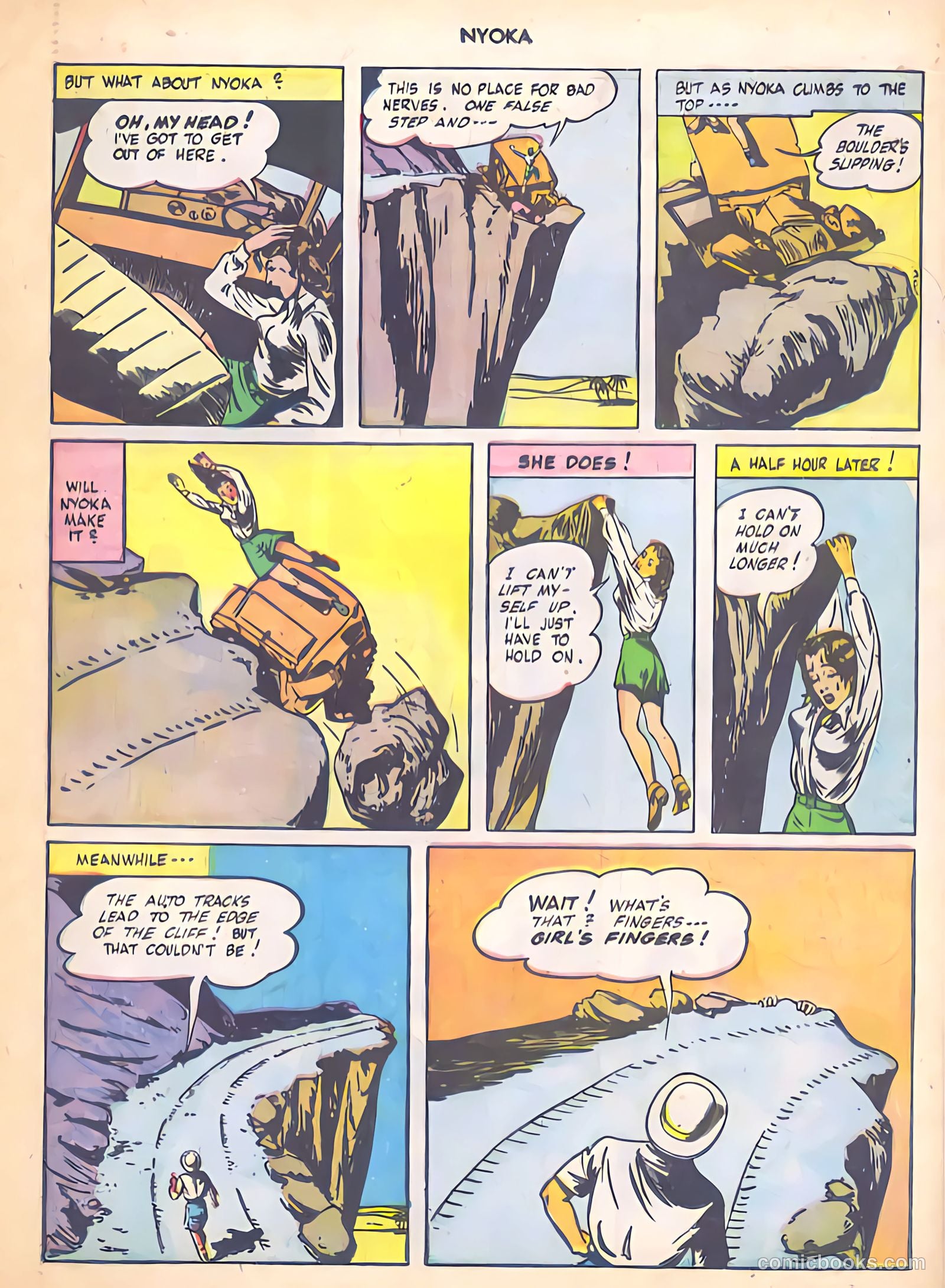 Nyoka the Jungle Girl #5 (1947) — page 21 of 52