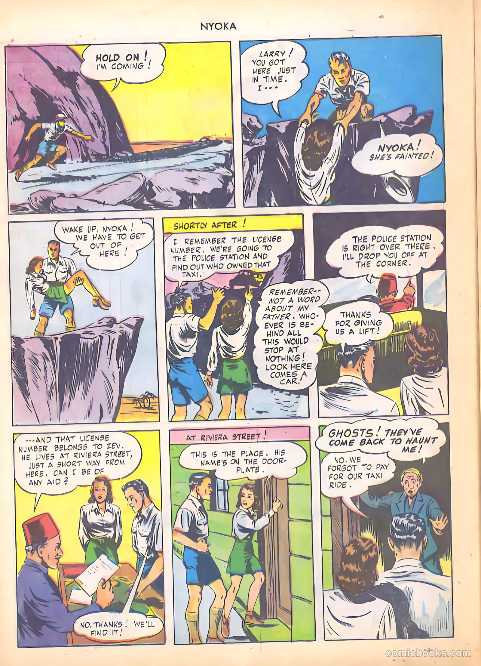 Nyoka the Jungle Girl #5 (1947) — page 22 of 52