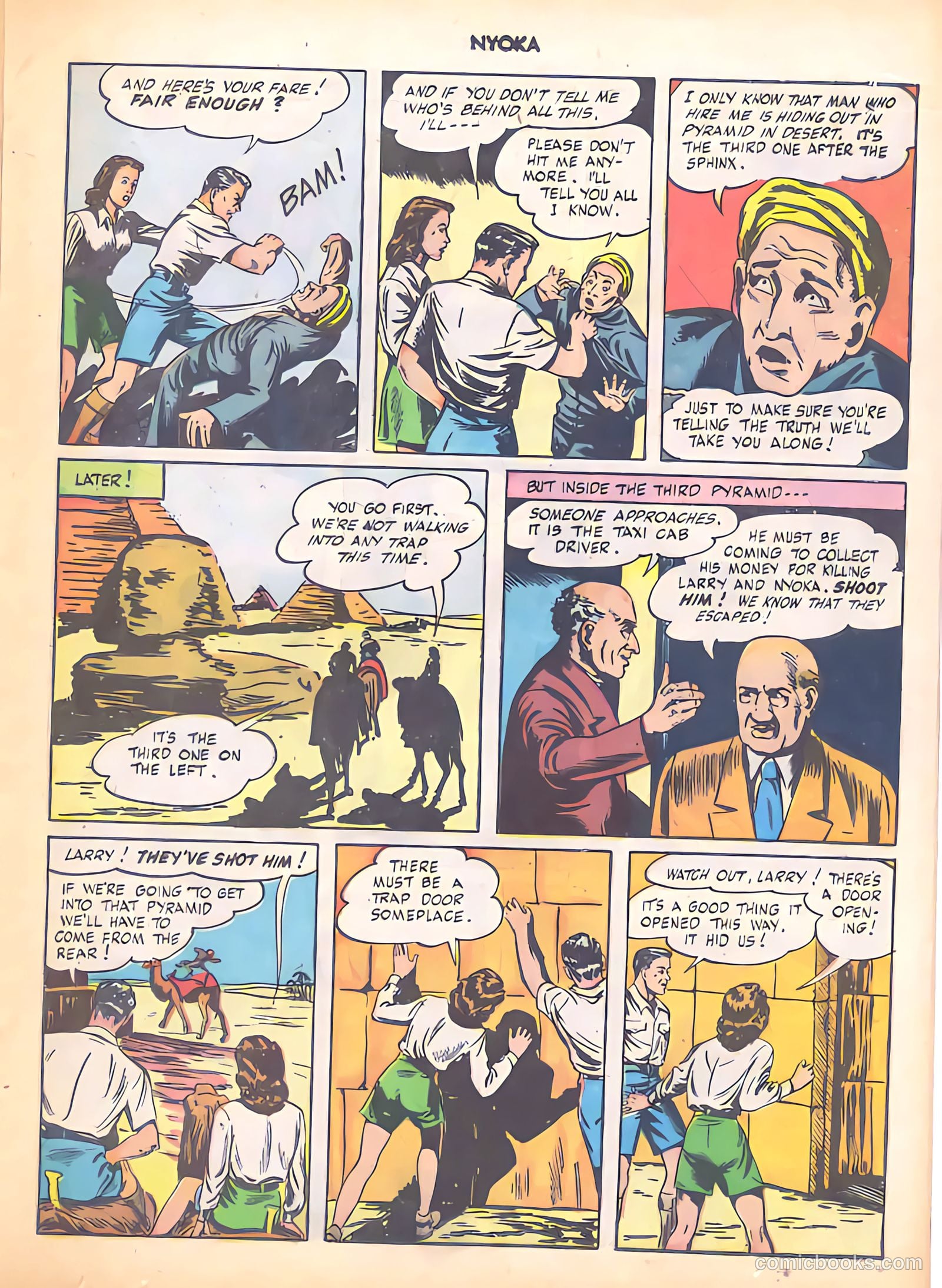 Nyoka the Jungle Girl #5 (1947) — page 23 of 52