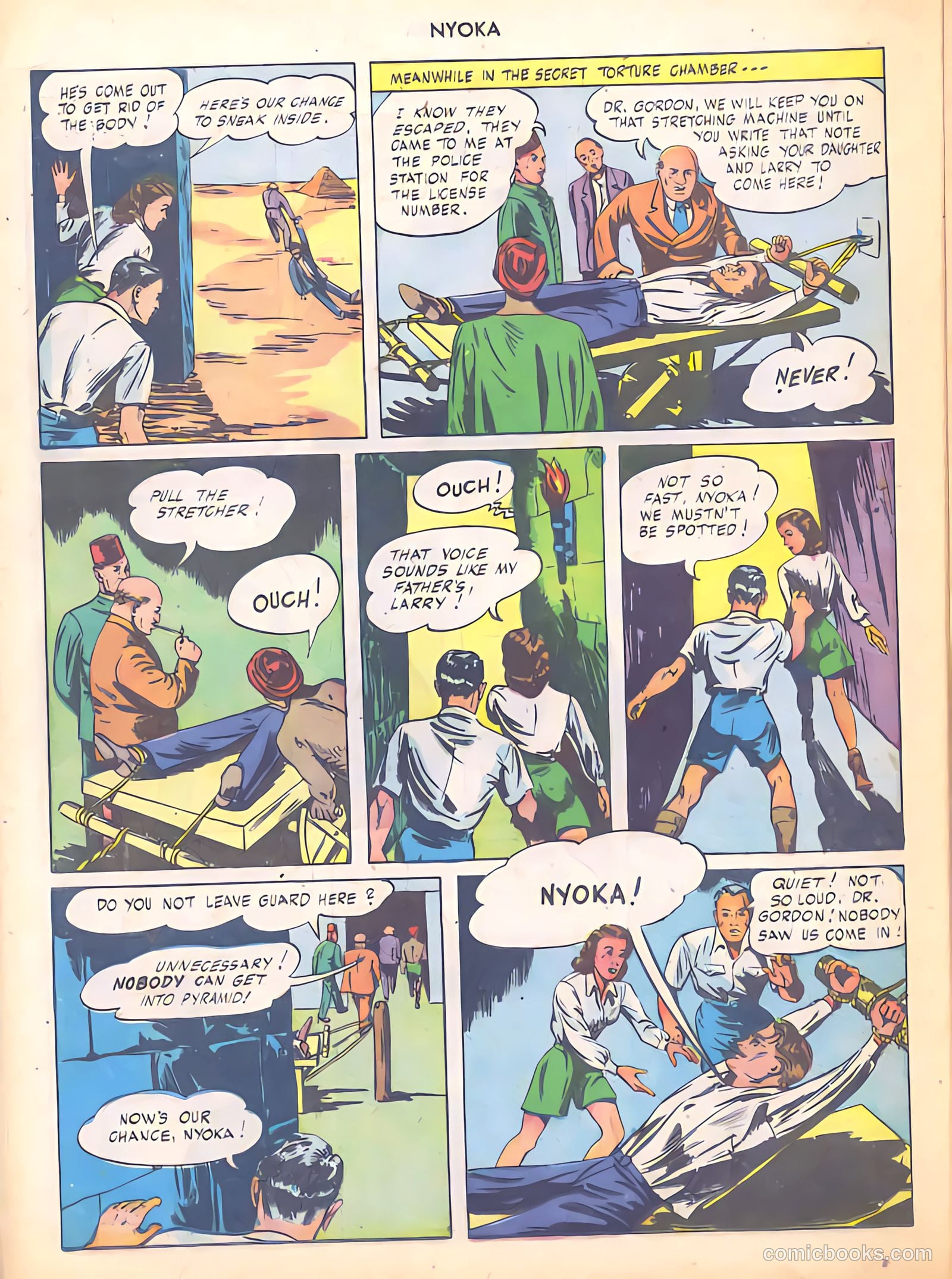 Nyoka the Jungle Girl #5 (1947) — page 24 of 52