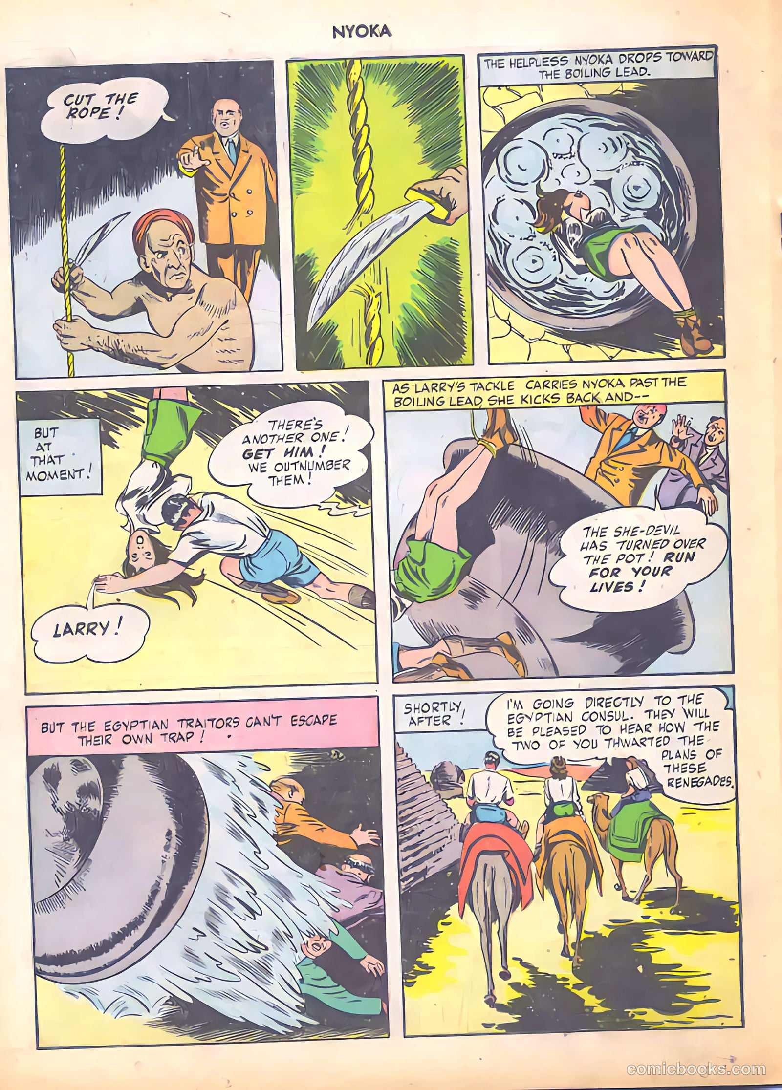 Nyoka the Jungle Girl #5 (1947) — page 26 of 52