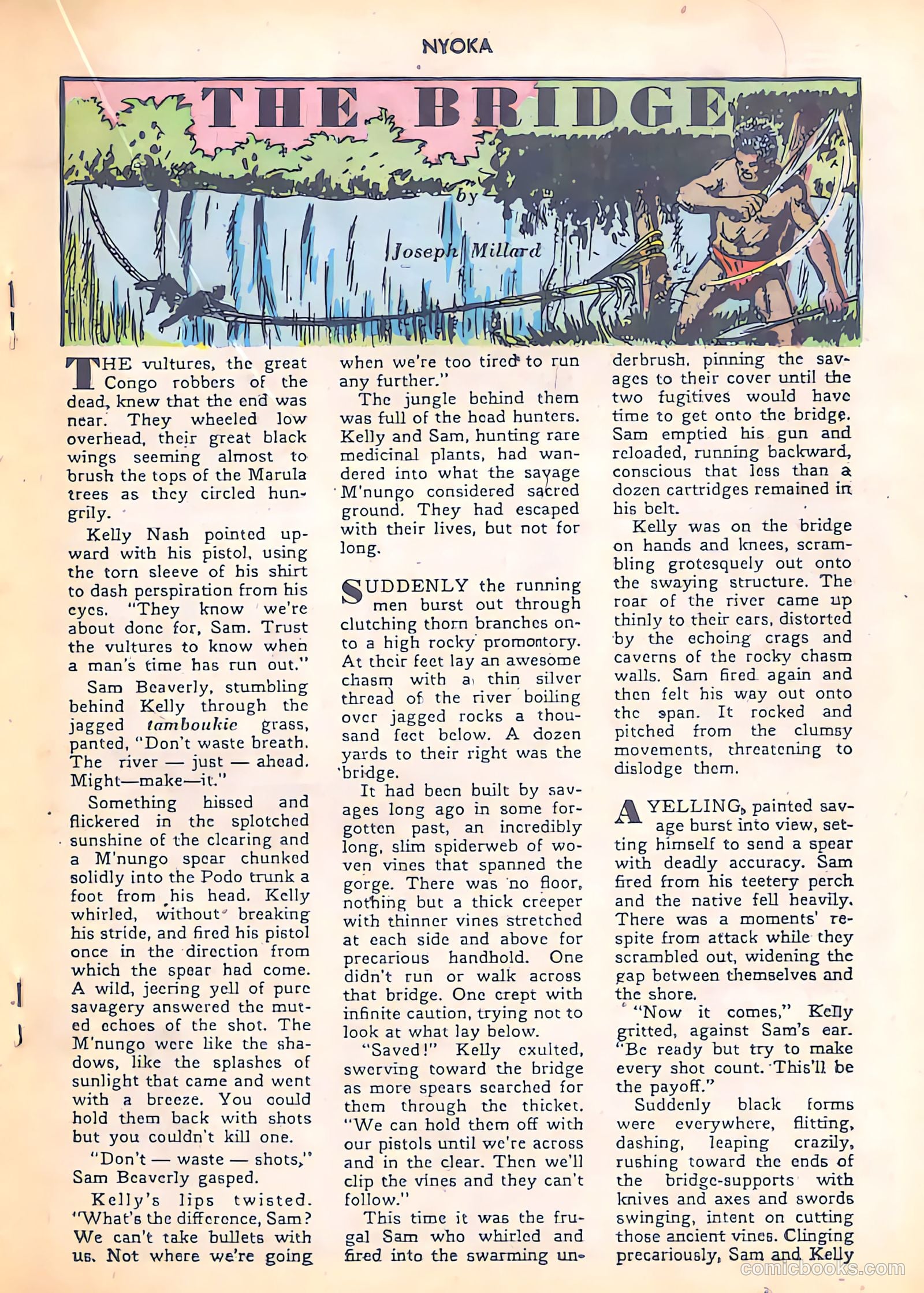 Nyoka the Jungle Girl #5 (1947) — page 27 of 52