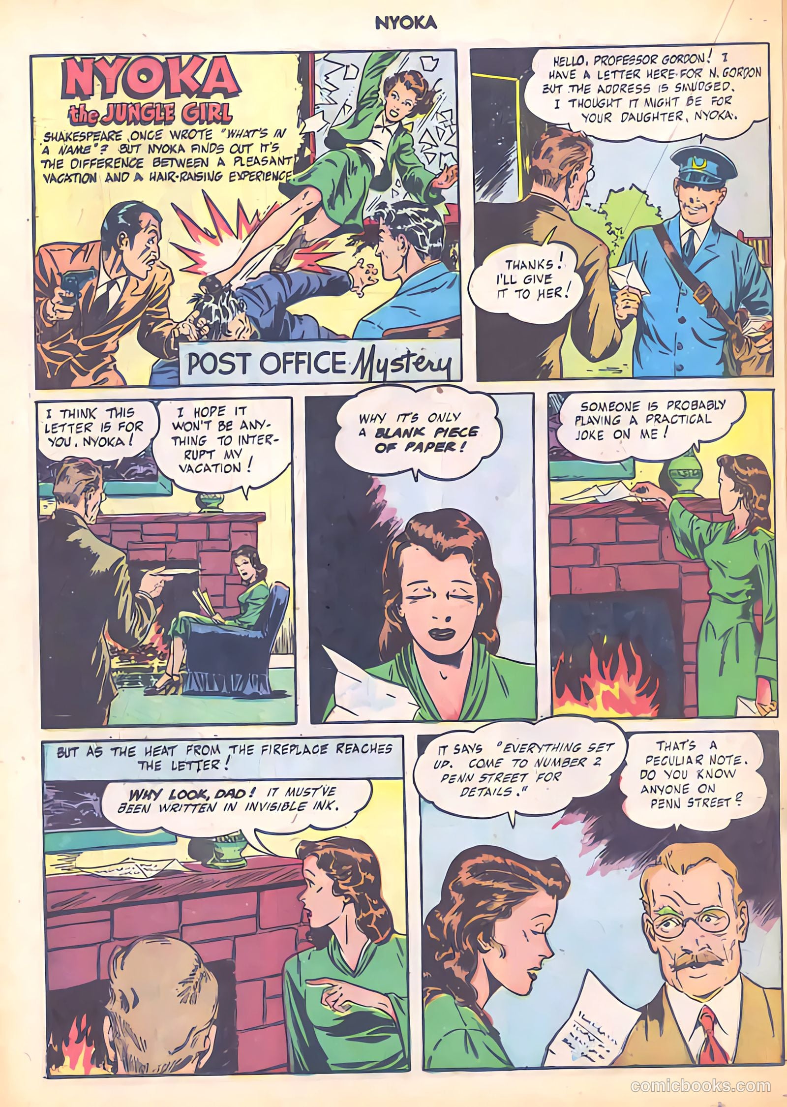 Nyoka the Jungle Girl #5 (1947) — page 30 of 52