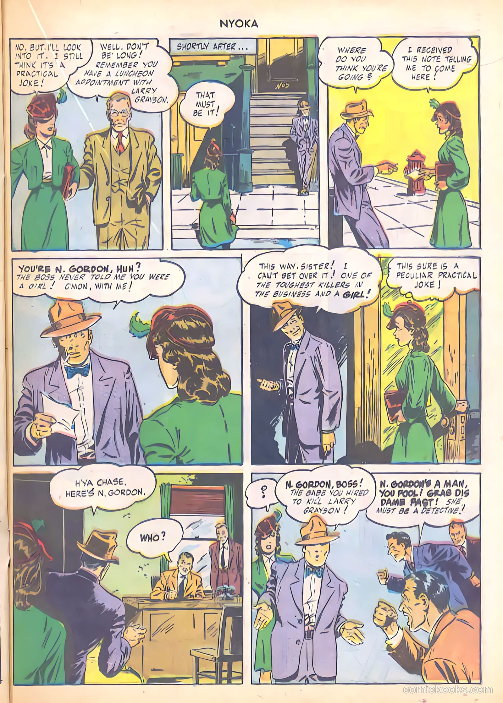Nyoka the Jungle Girl #5 (1947) — page 31 of 52