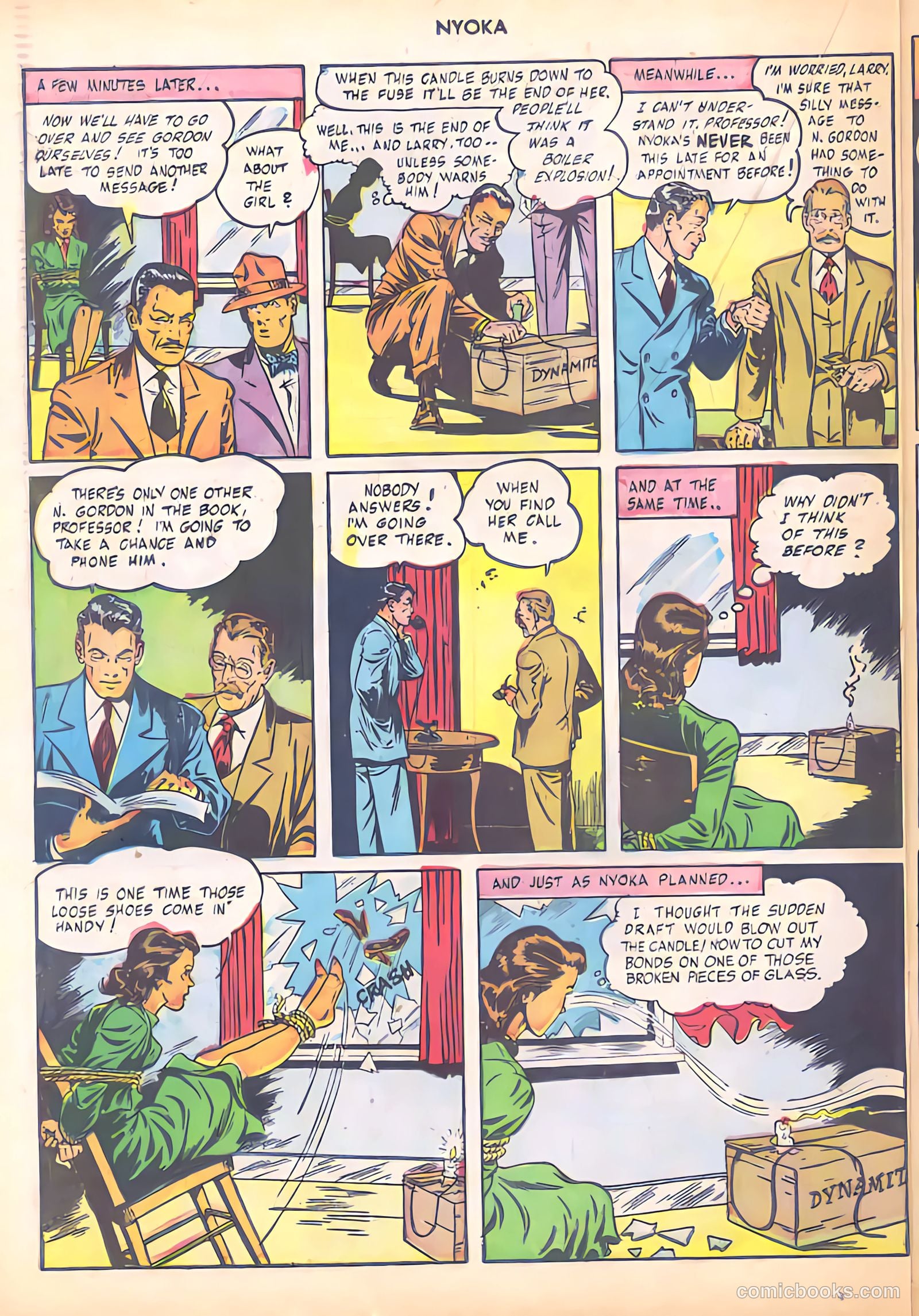 Nyoka the Jungle Girl #5 (1947) — page 32 of 52