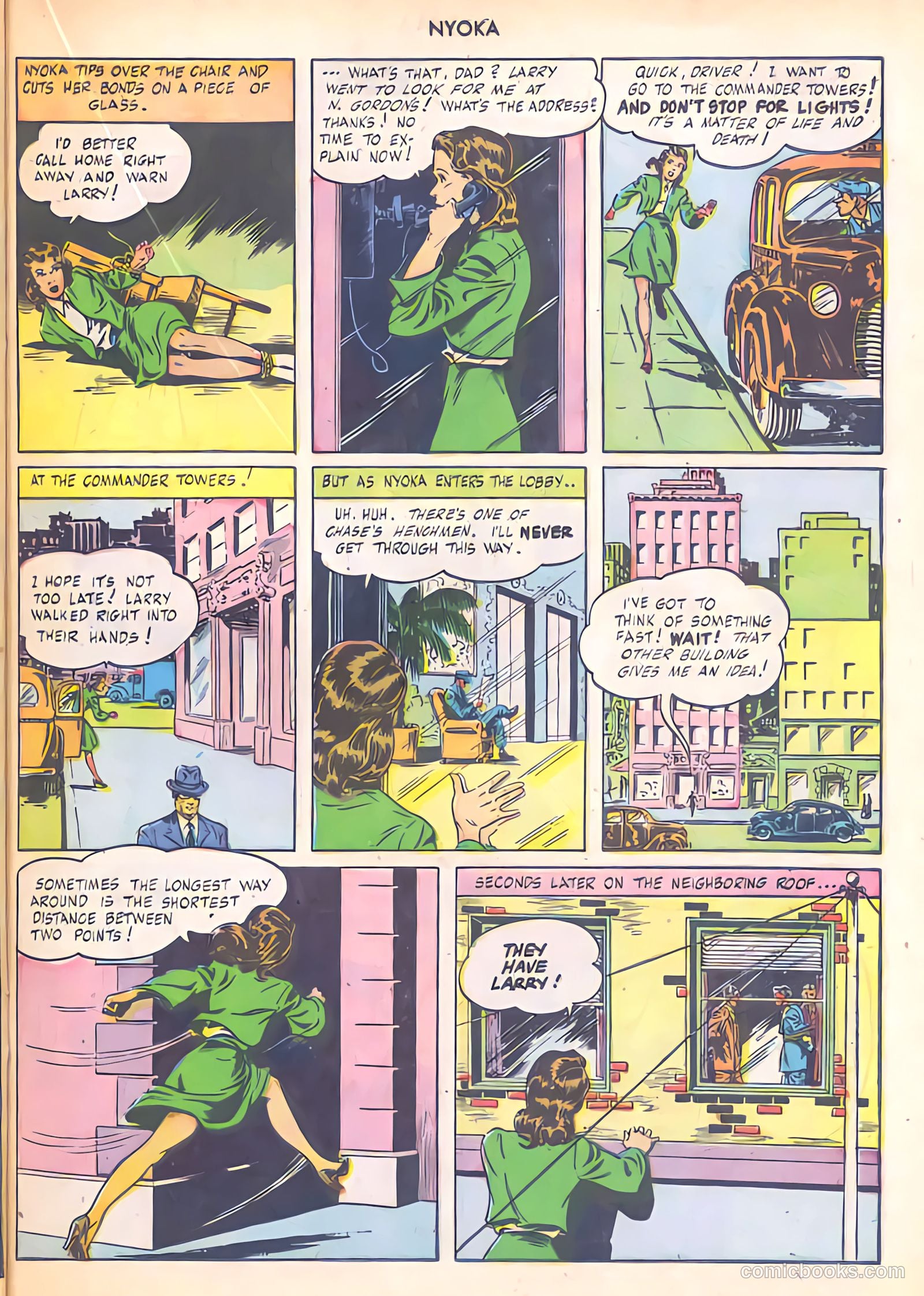 Nyoka the Jungle Girl #5 (1947) — page 33 of 52