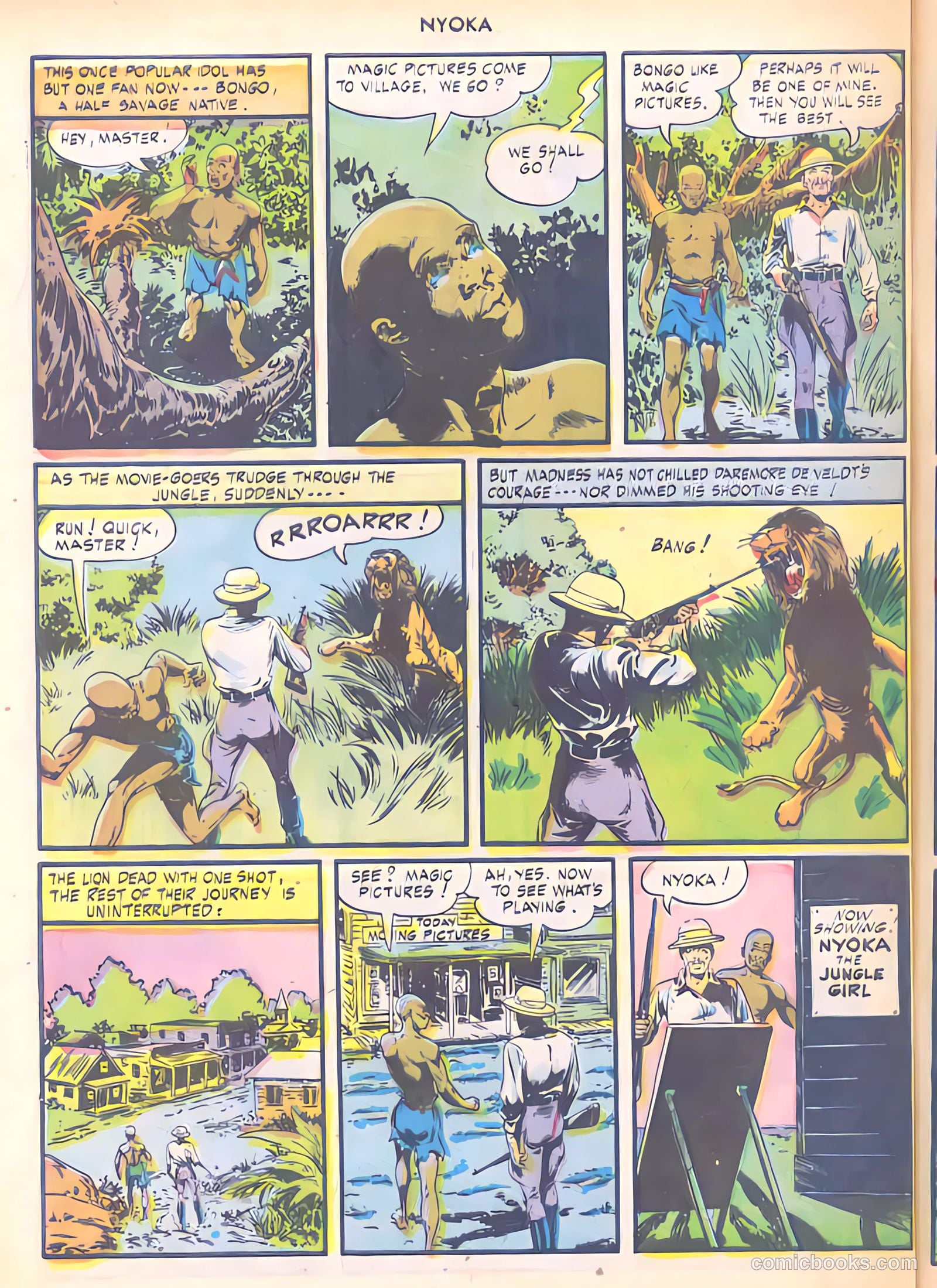 Nyoka the Jungle Girl #5 (1947) — page 40 of 52