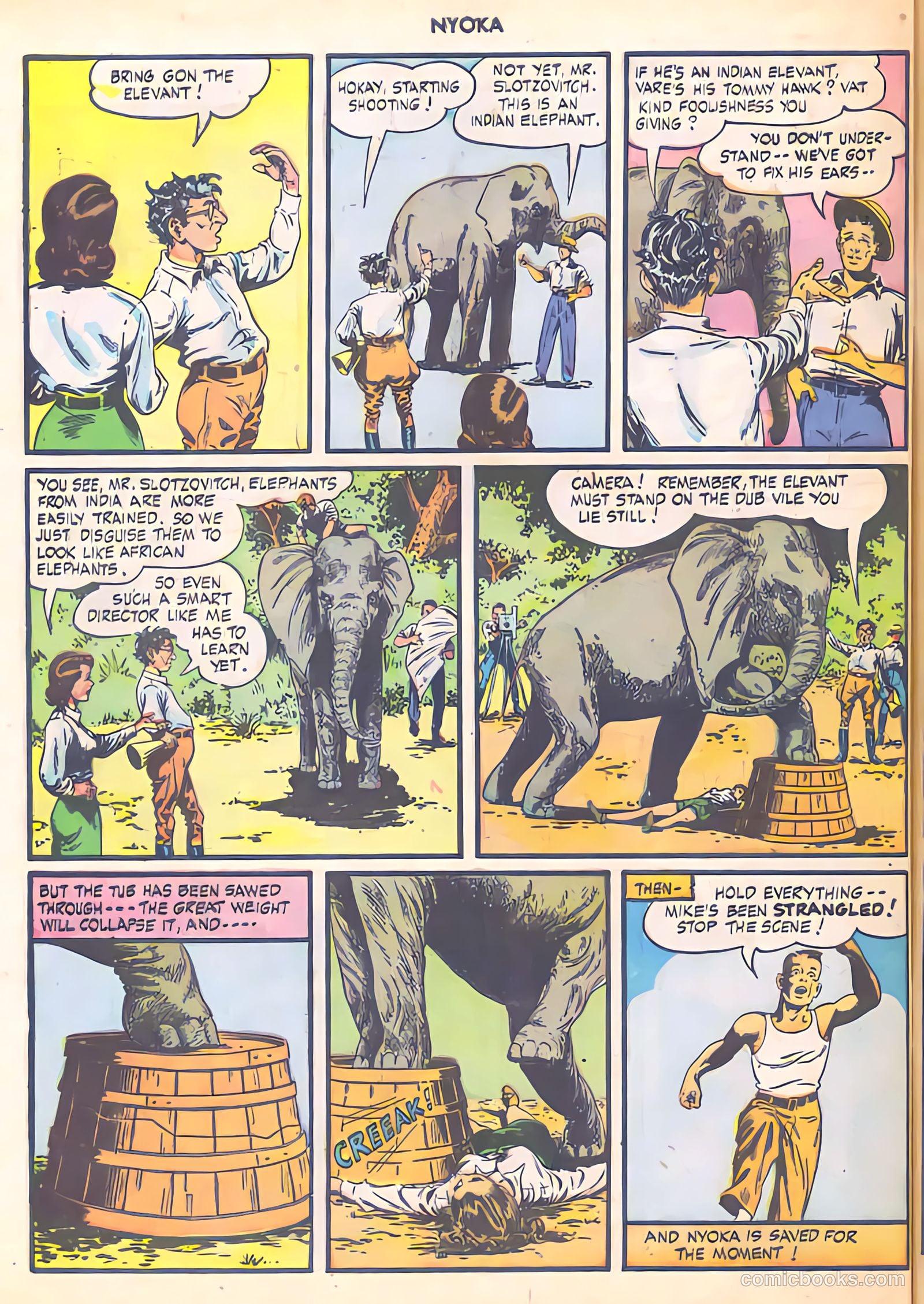 Nyoka the Jungle Girl #5 (1947) — page 44 of 52