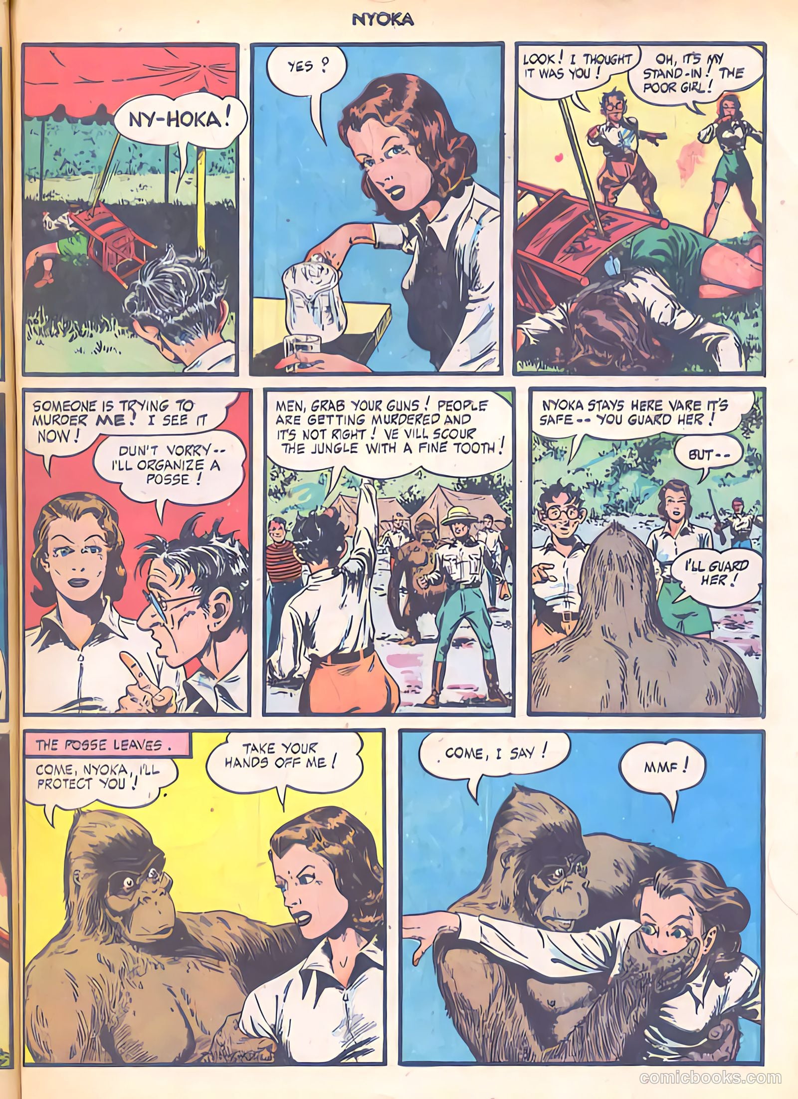 Nyoka the Jungle Girl #5 (1947) — page 47 of 52