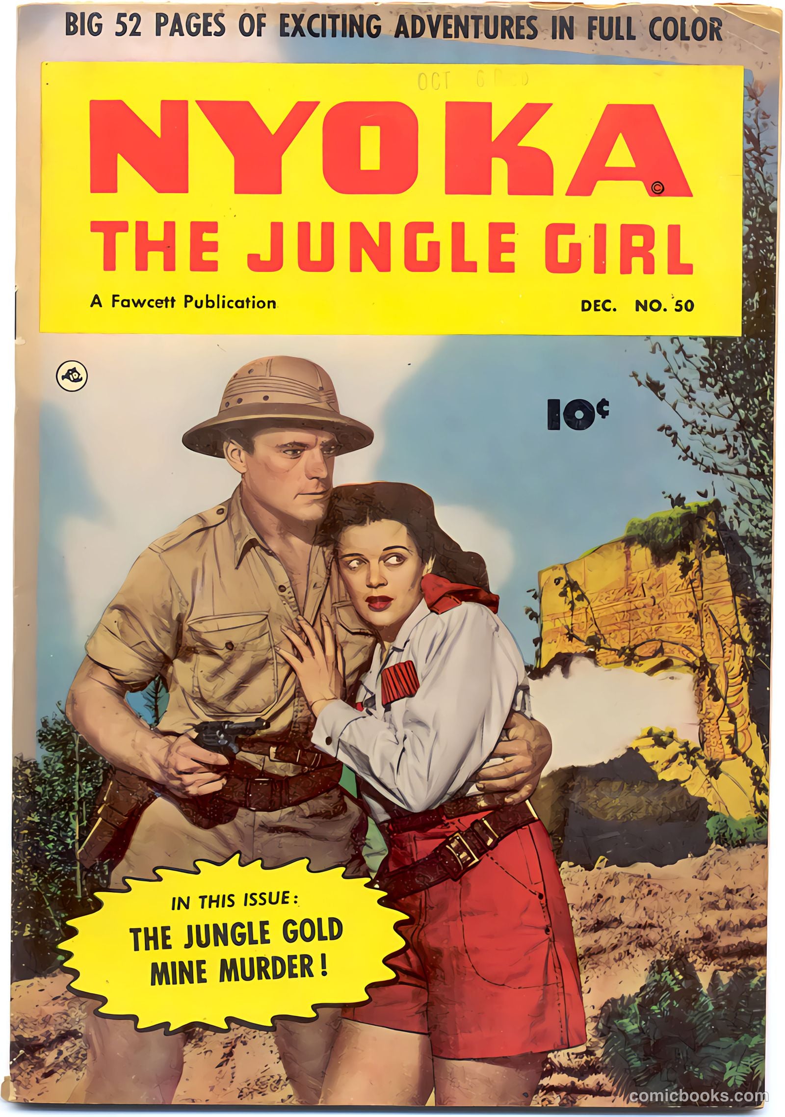 Nyoka the Jungle Girl #50
