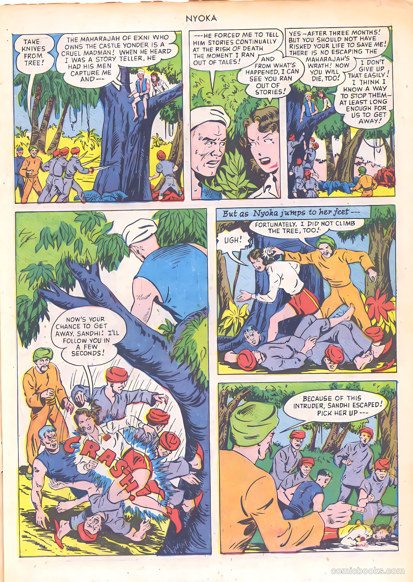 Nyoka the Jungle Girl #50 (1950) — page 7 of 52
