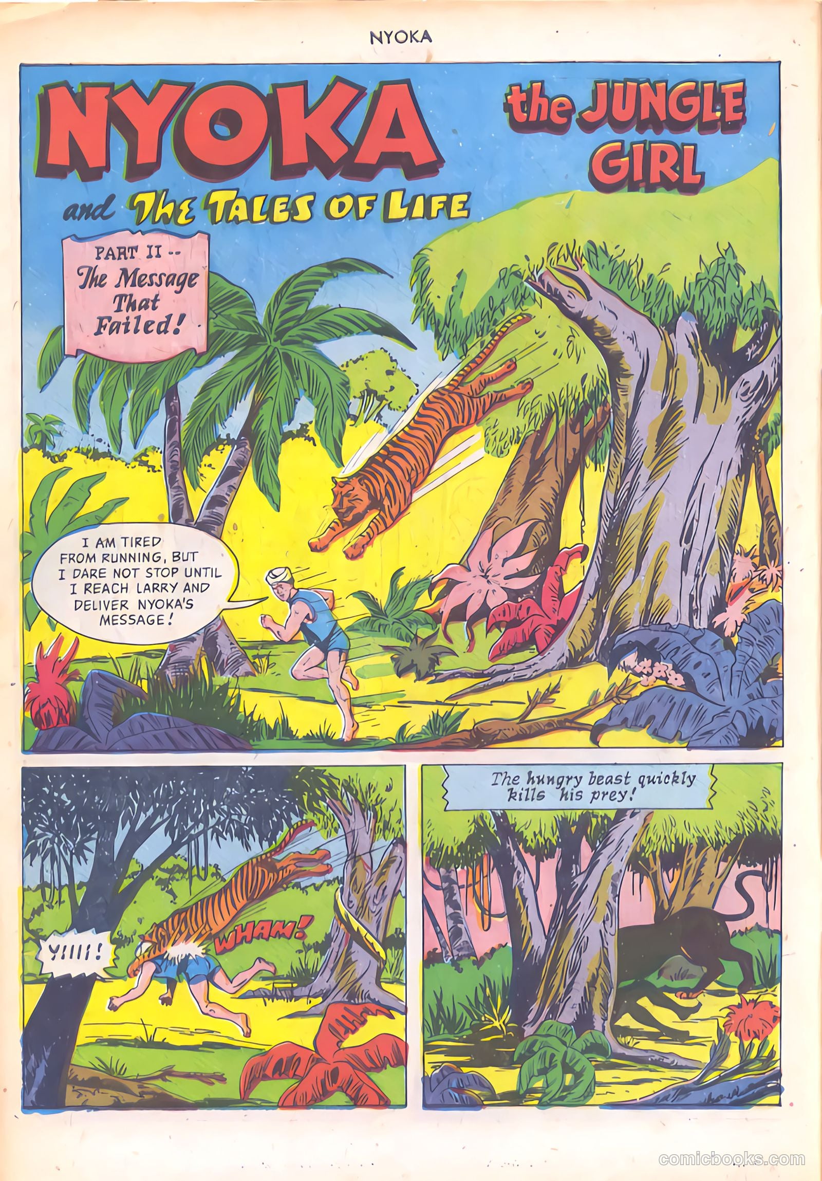 Nyoka the Jungle Girl #50 (1950) — page 10 of 52