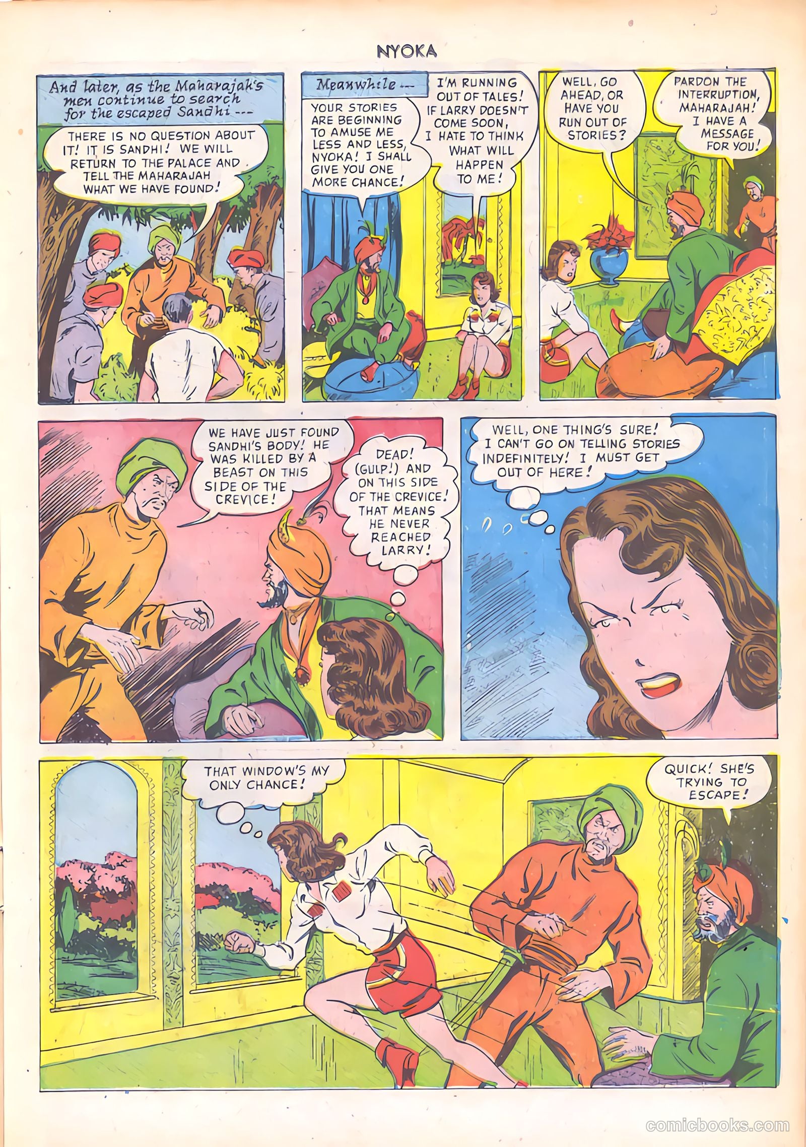 Nyoka the Jungle Girl #50 (1950) — page 11 of 52