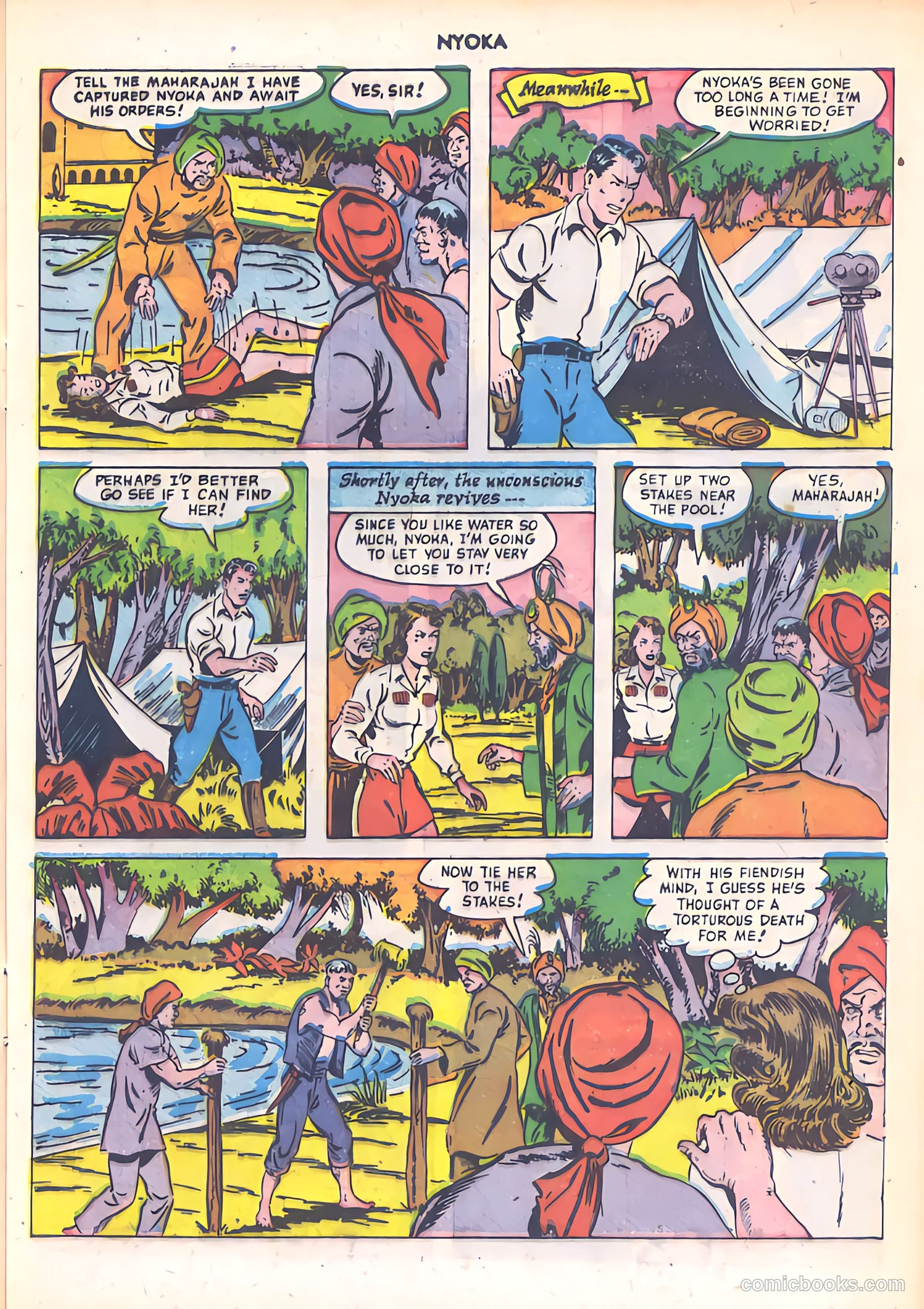 Nyoka the Jungle Girl #50 (1950) — page 13 of 52