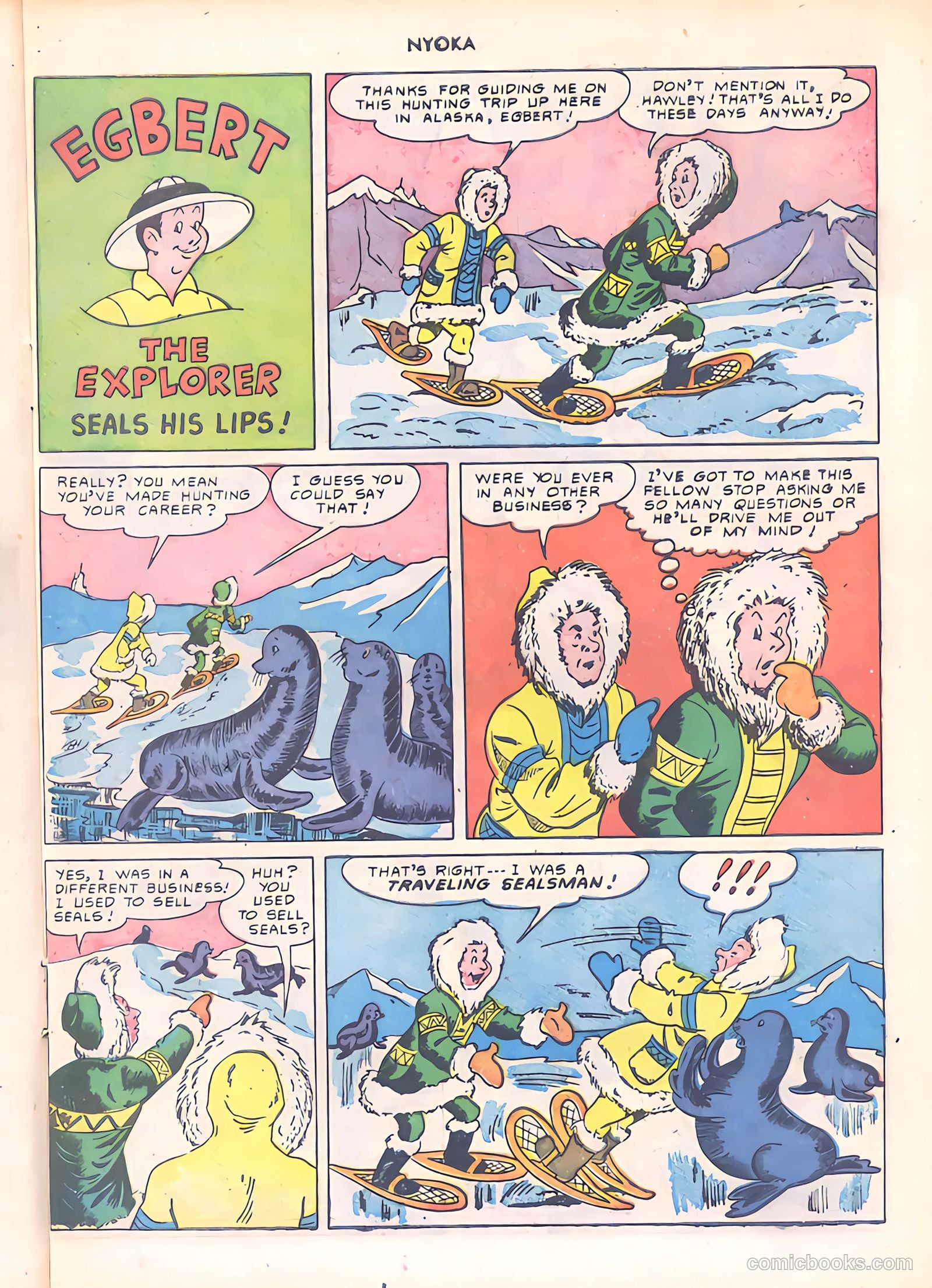Nyoka the Jungle Girl #50 (1950) — page 19 of 52