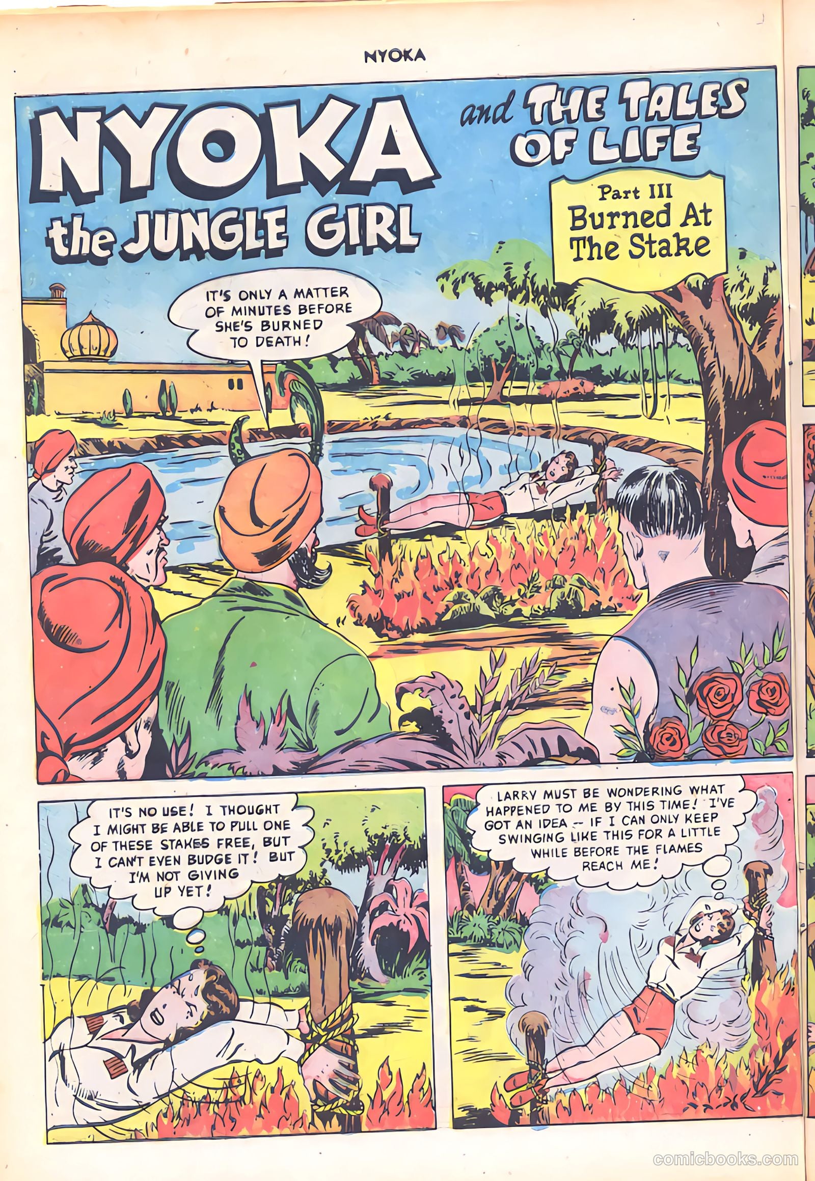 Nyoka the Jungle Girl #50 (1950) — page 20 of 52