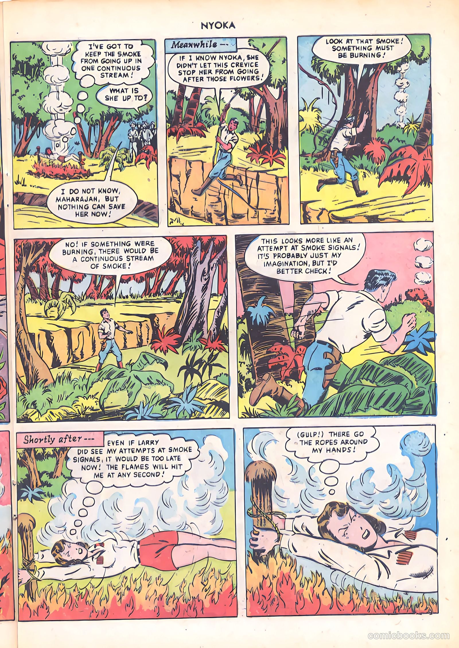 Nyoka the Jungle Girl #50 (1950) — page 21 of 52