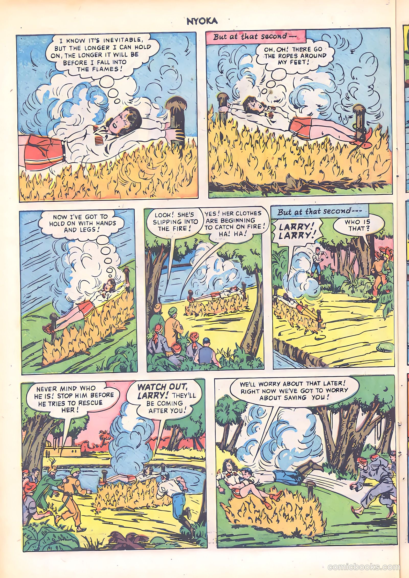 Nyoka the Jungle Girl #50 (1950) — page 22 of 52