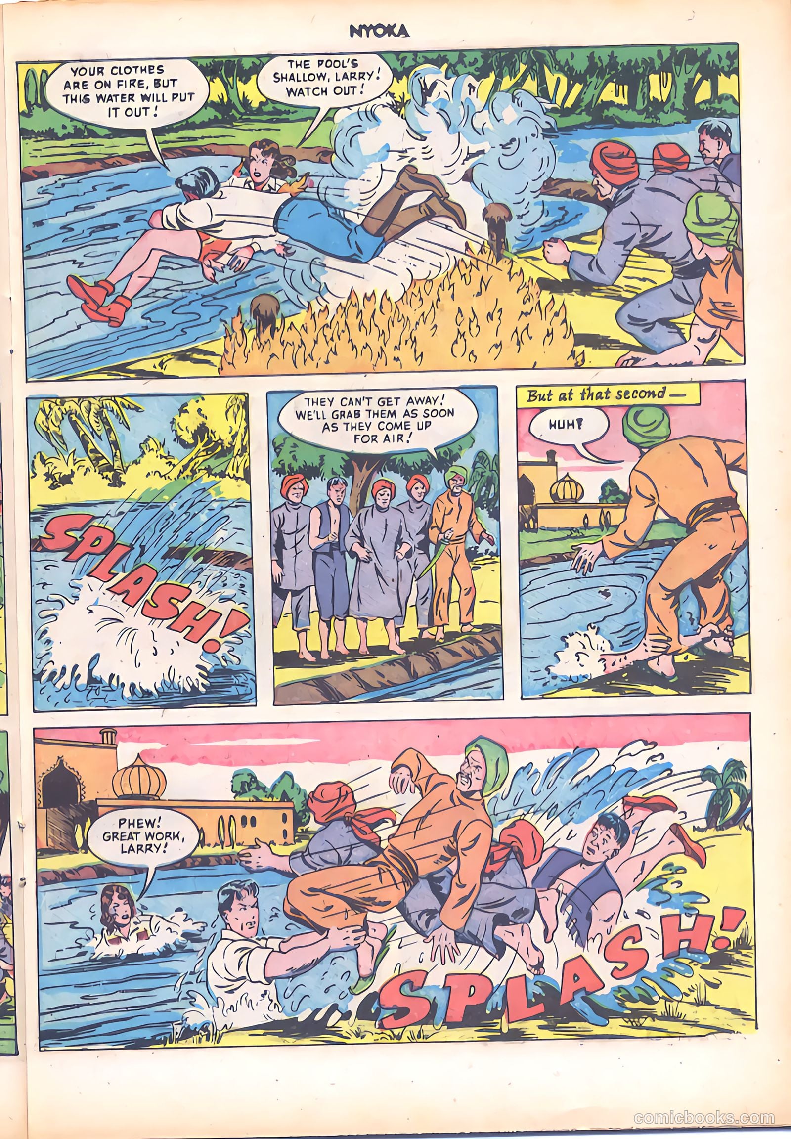 Nyoka the Jungle Girl #50 (1950) — page 23 of 52